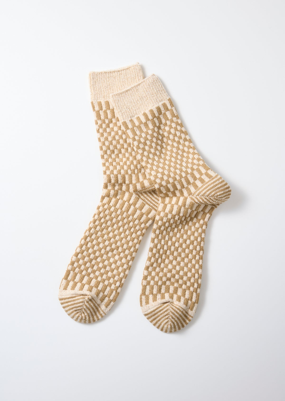 RoToTo CHECKERBOARD PATTERN SOCKS