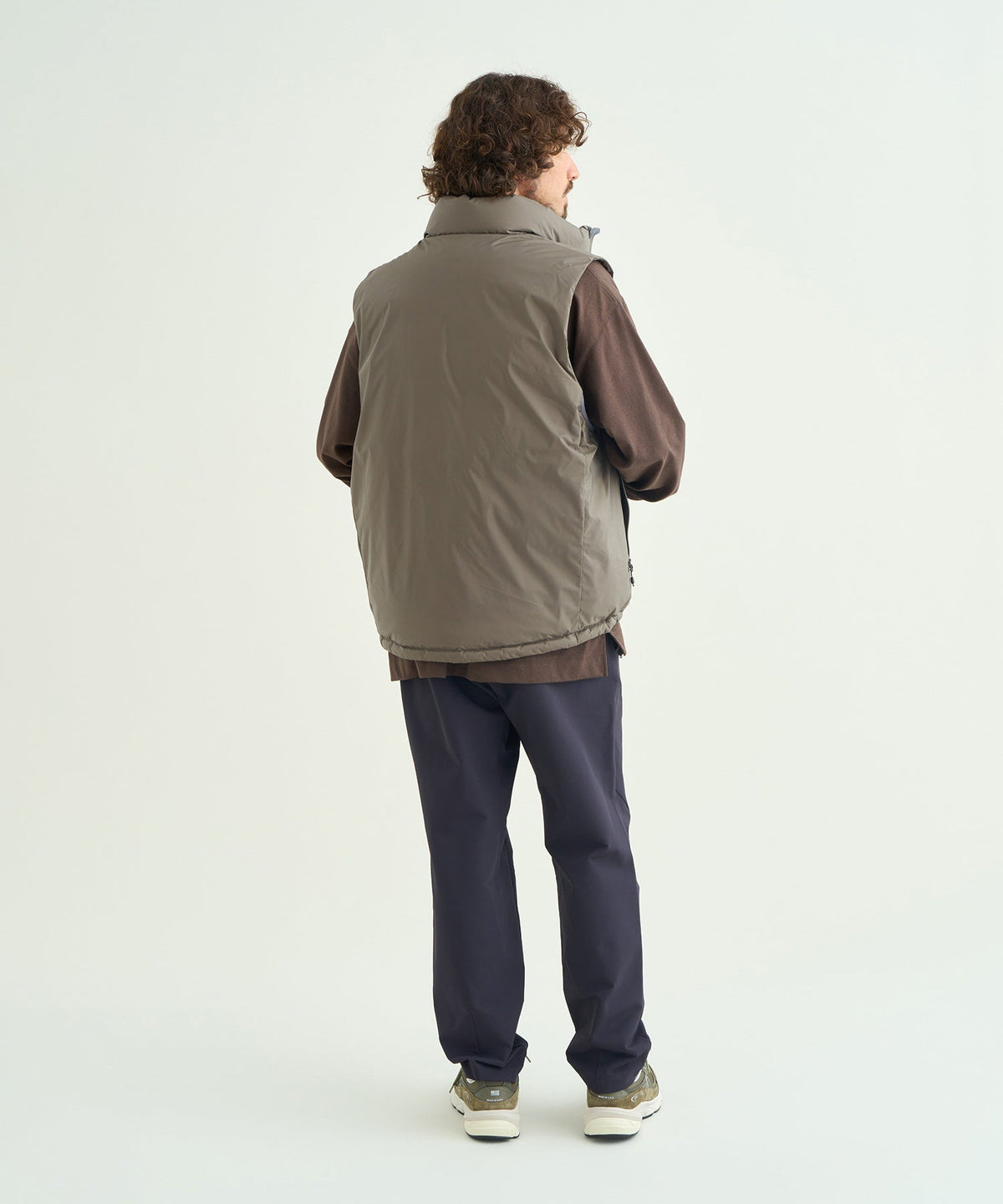 NANGA AURORA TEX STAND COLLAR DOWN VEST