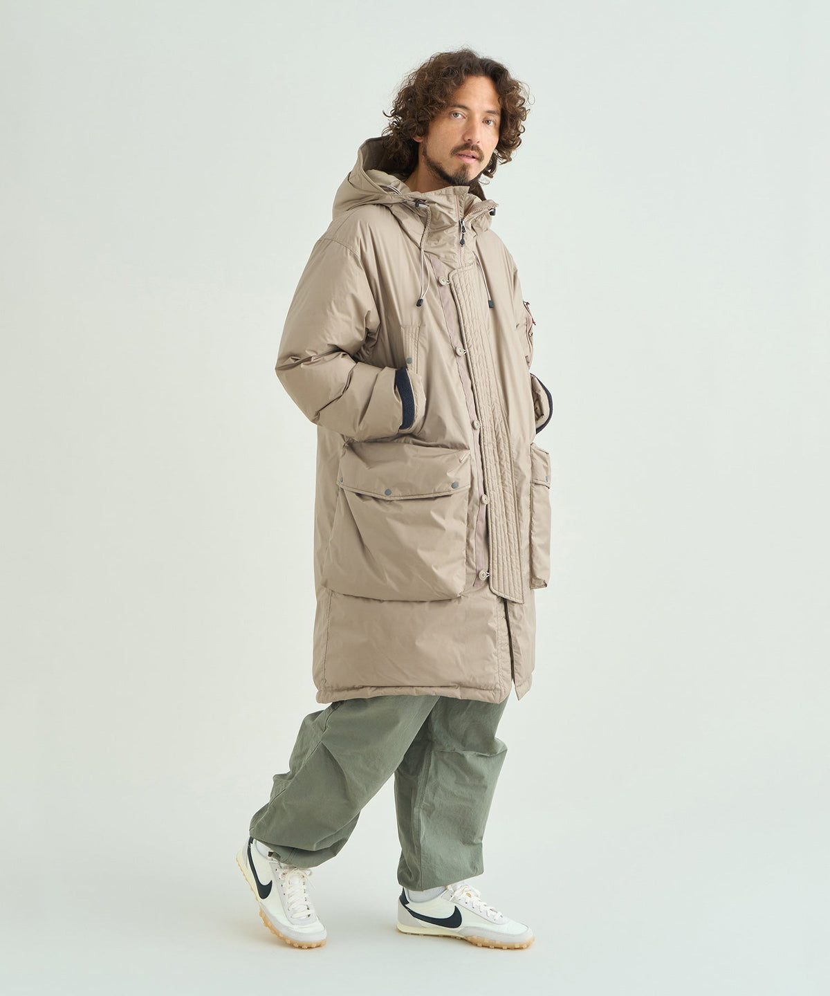 NANGA AURORA TEX DOWN FIELD HALF COAT