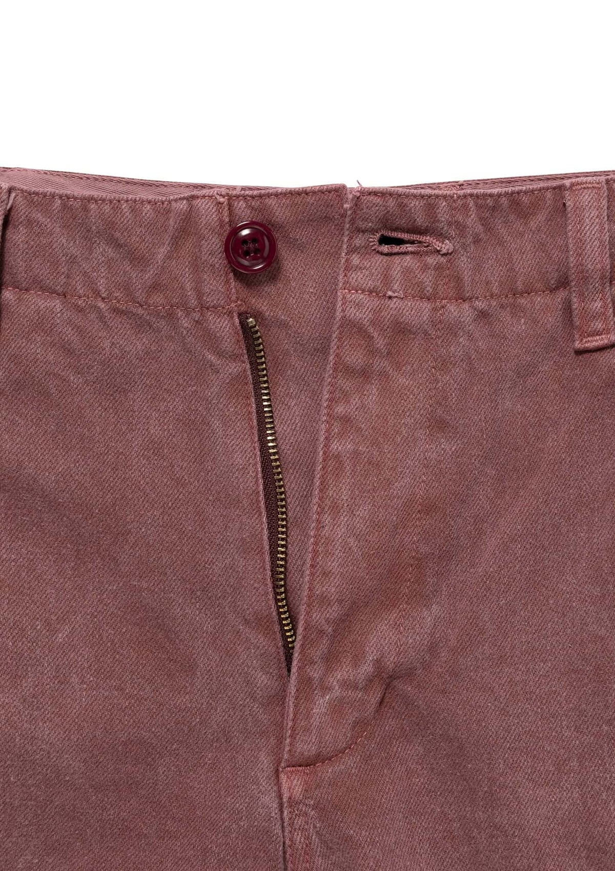 DESCENDANT DC-6 TWILL TROUSERS PIGMENT DYE