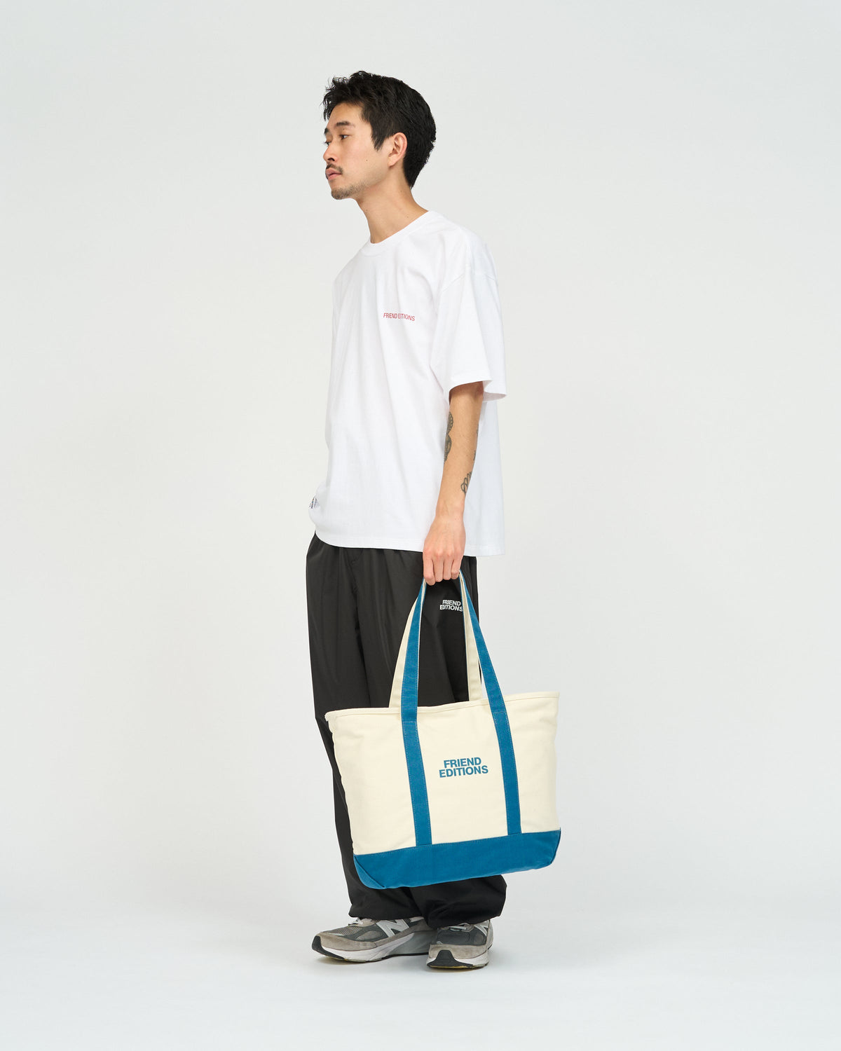 FRIEND EDITIONS × FreshService UTILITY CANVAS TOTE ”FE MONOGRAM”