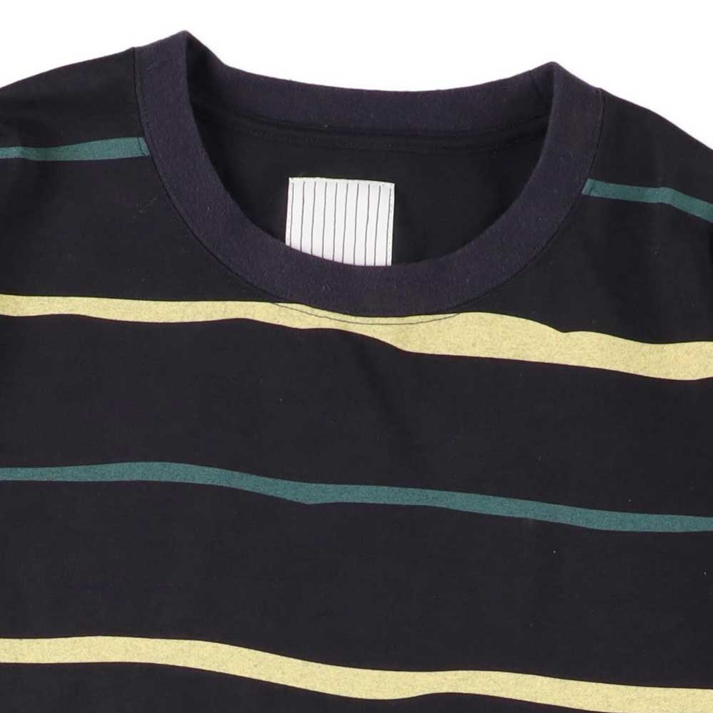 S.F.C (STRIPES FOR CREATIVE) SUPER BIG STRIPE LS TEE (W/DRAWSTRRINGS)