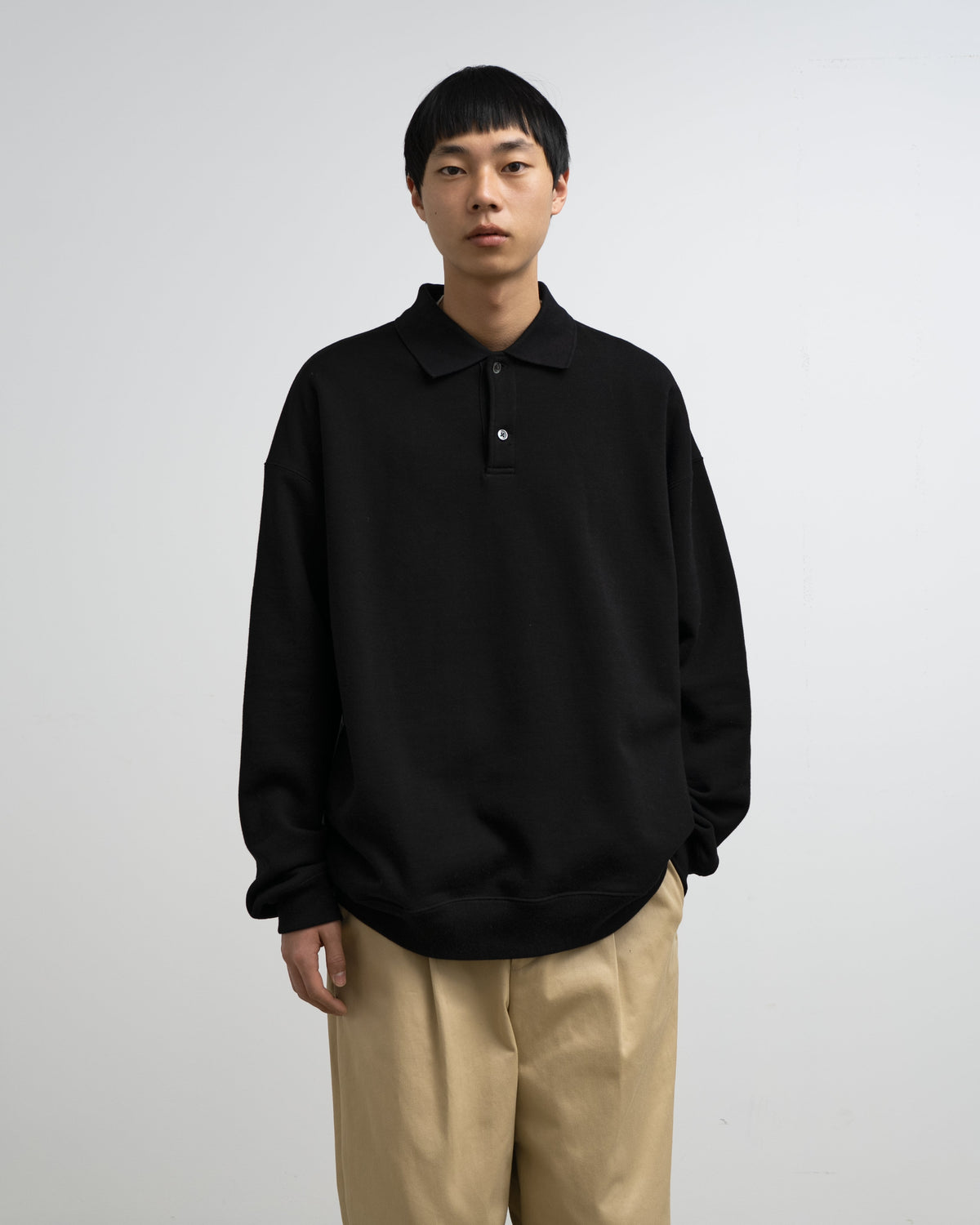 Graphpaper AZUMA Terry Pullover Polo Sweat
