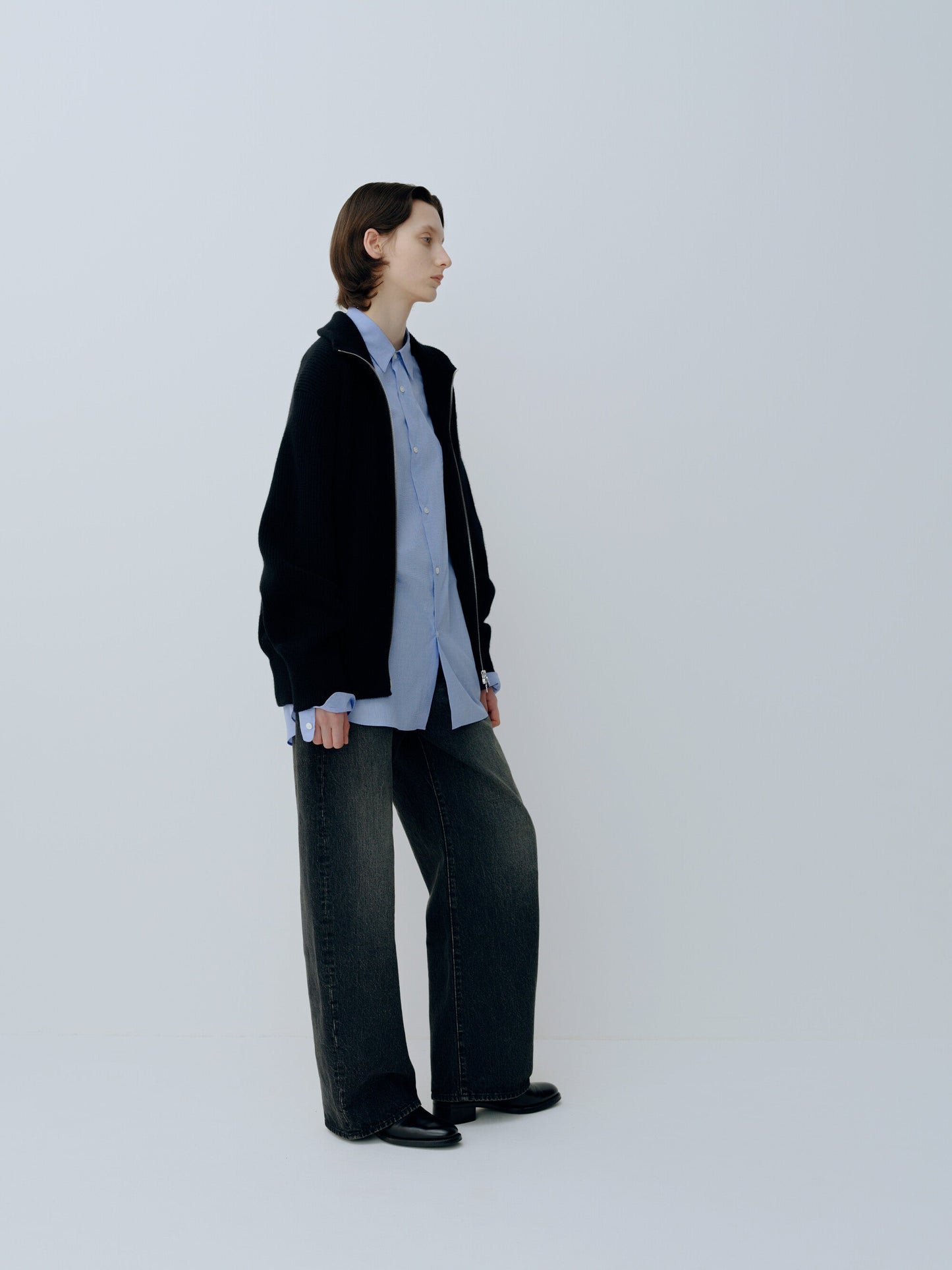 ssstein Round Denim Pants