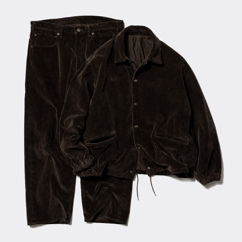Unlikely Time Travel Jean Wide Corduroy