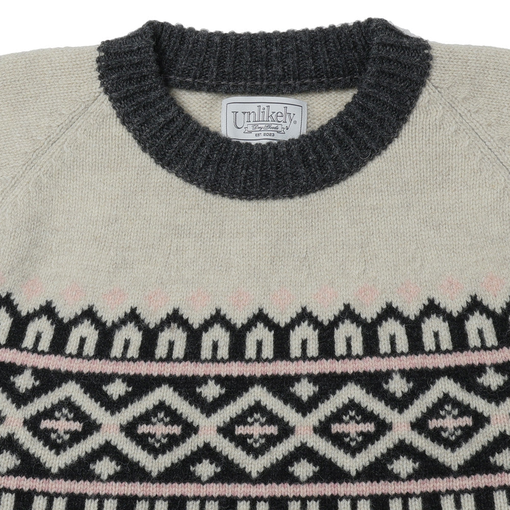 Unlikely Fair Isle "Snow Flake"
