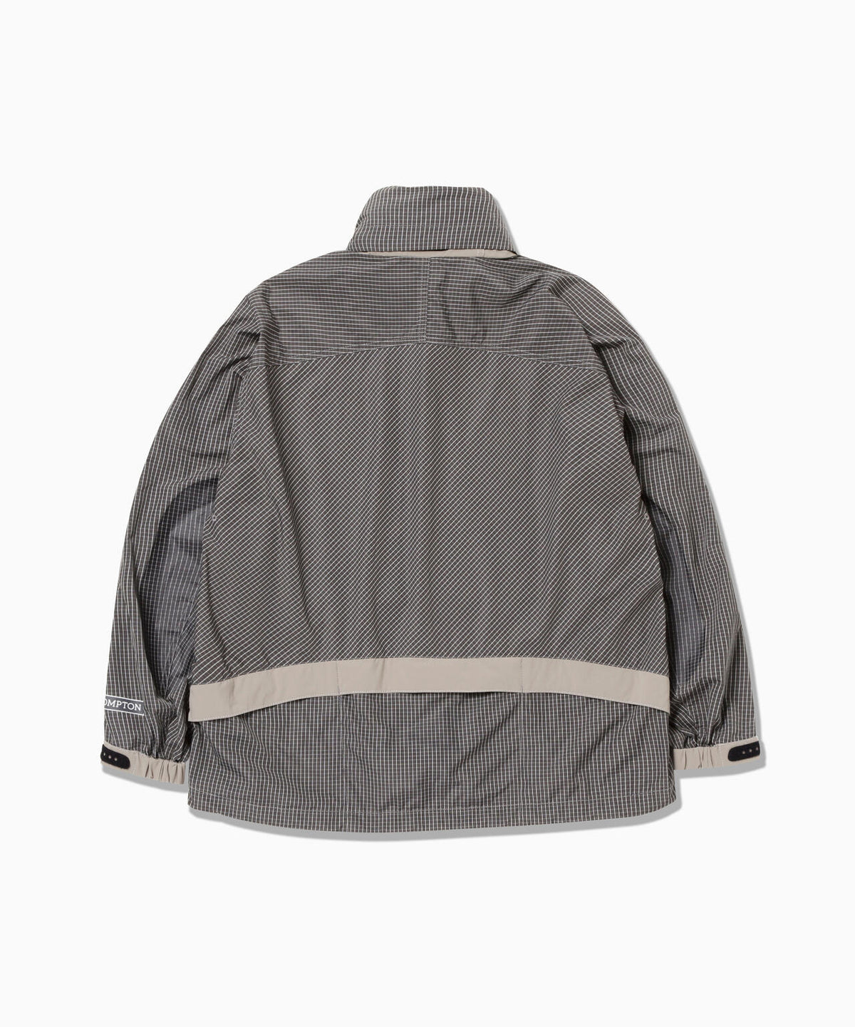 and wander x Brompton reflective rip hoodie