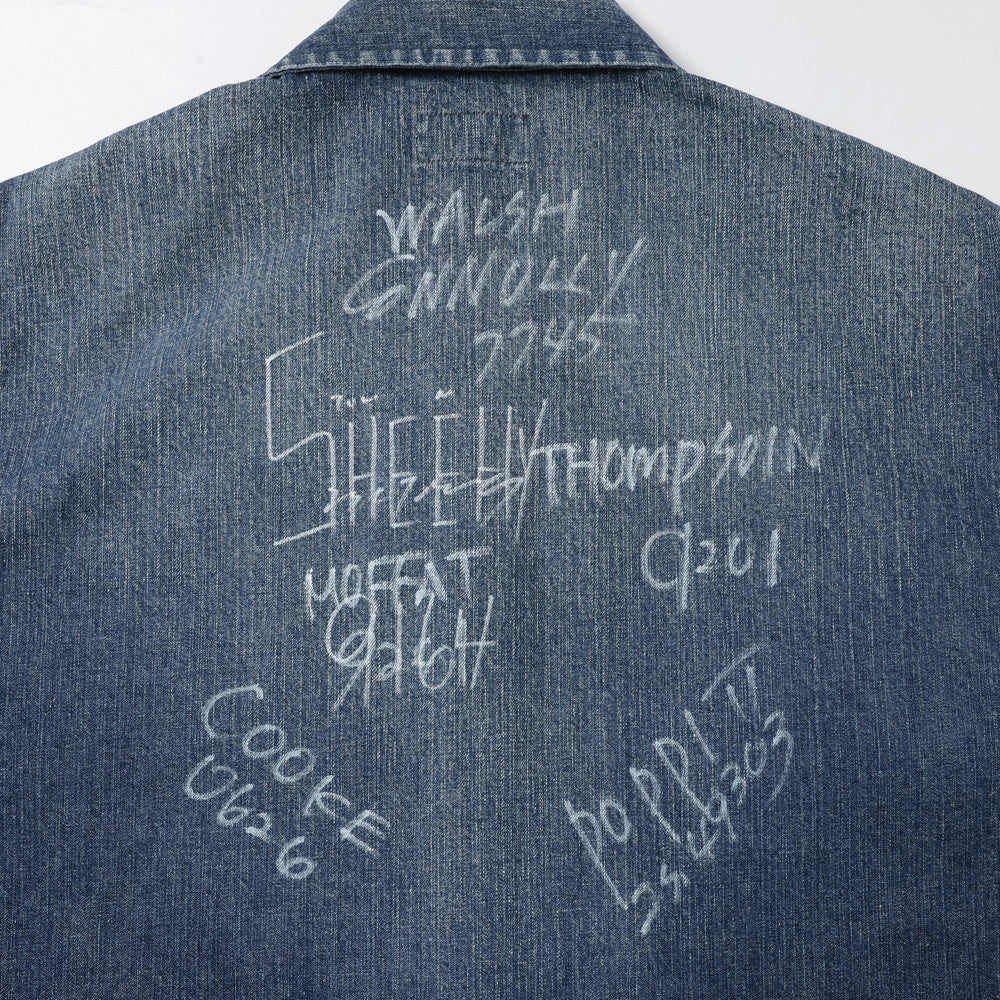 HERILL NAVY Denim Chore Jacket