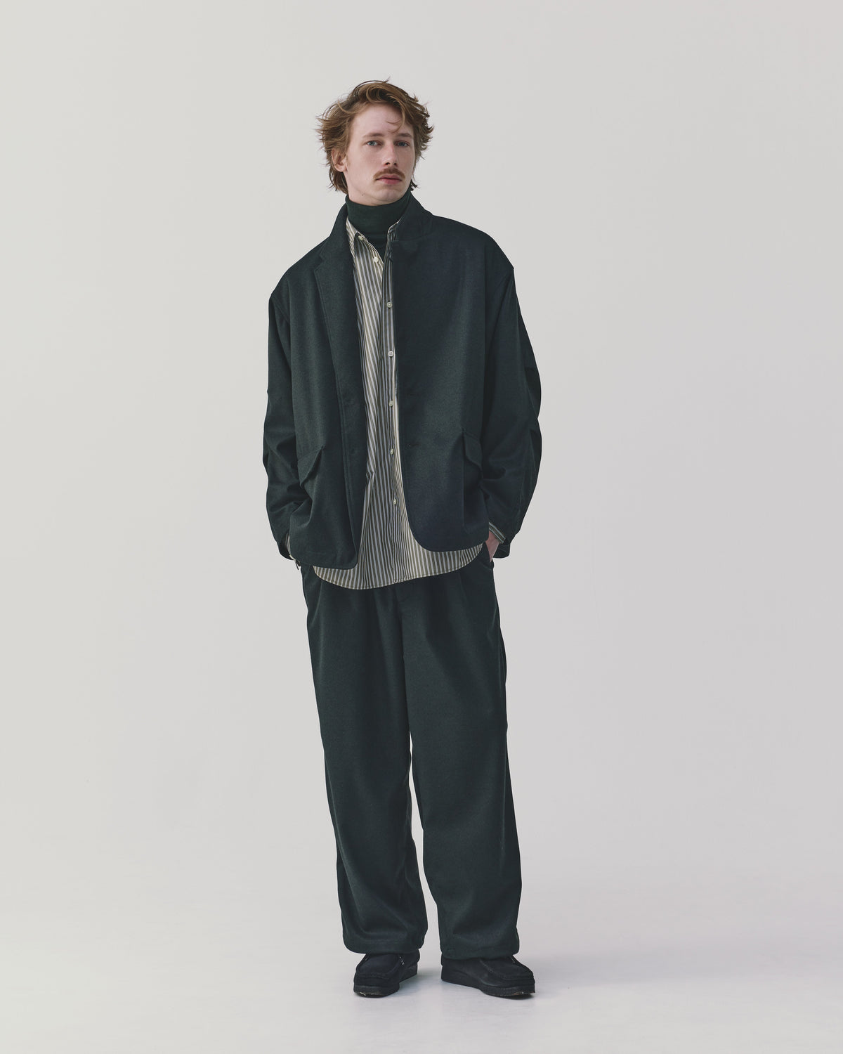 DAIWA PIER39 TECH LOOSE 2B JACKET FLANNEL