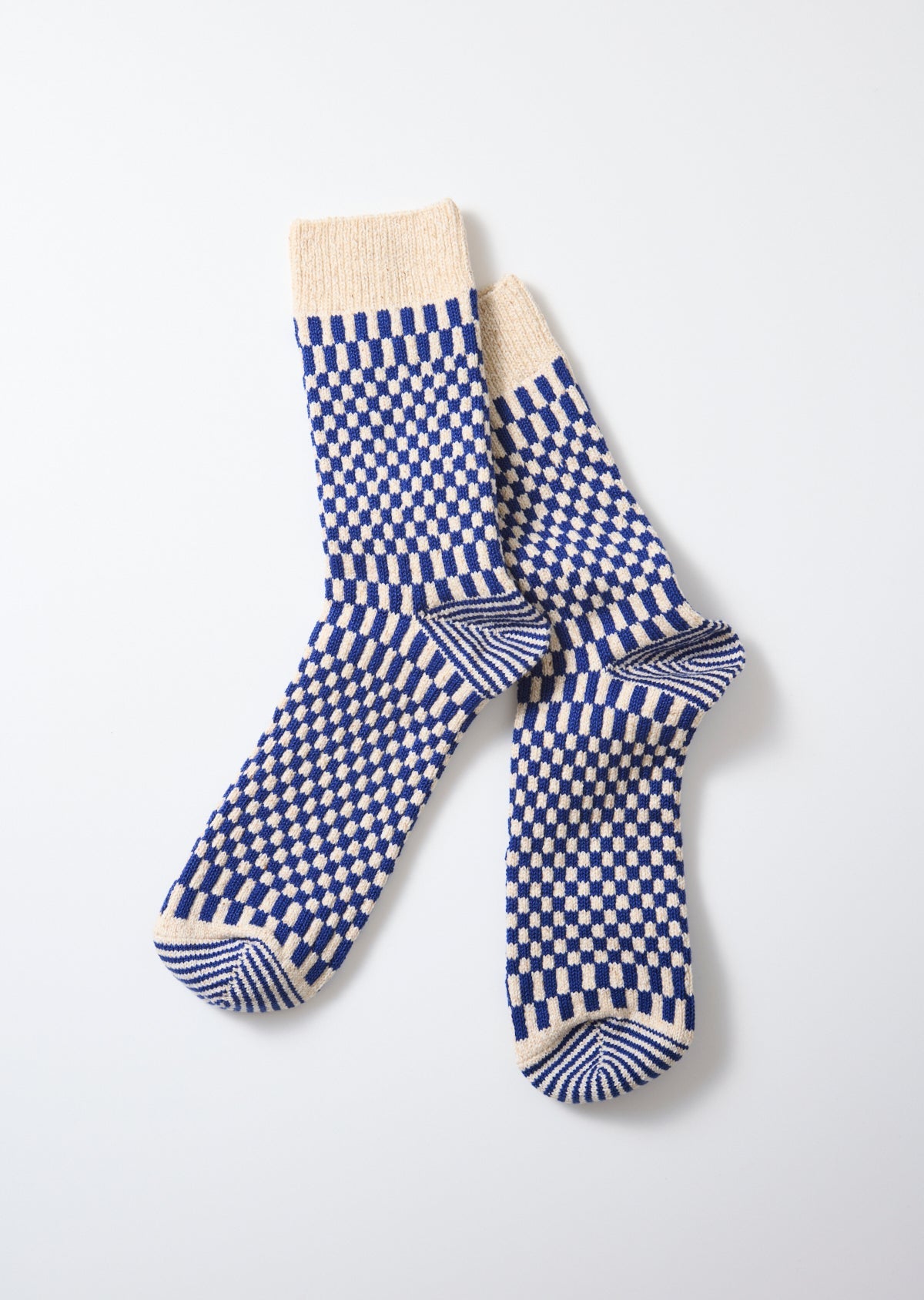 RoToTo CHECKERBOARD PATTERN SOCKS