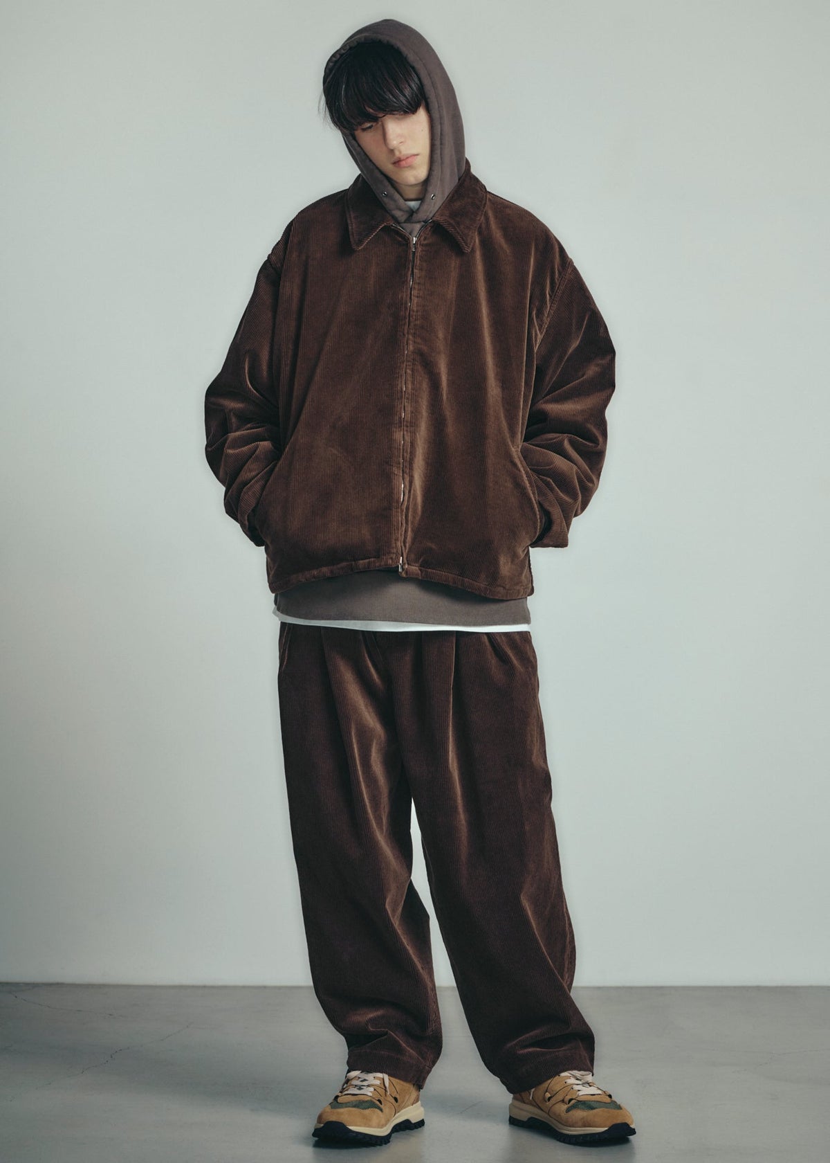 is-ness Corduroy Zip Jacket