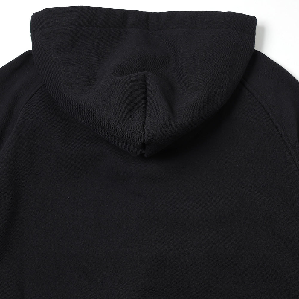 COMOLI Cotton Fleece Zip-up Hoodie