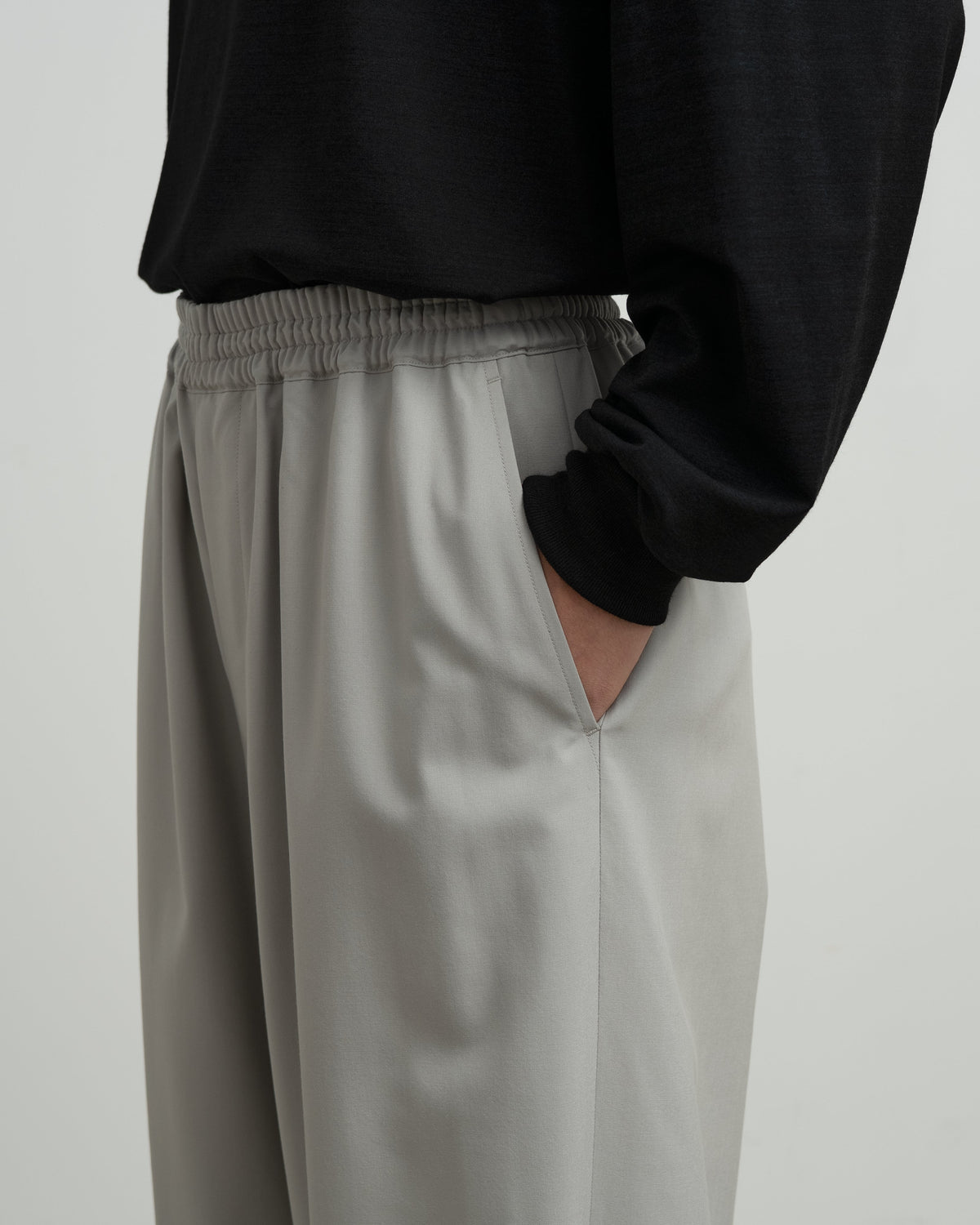 Graphpaper Extra Fine Wool Easy Wide Pants