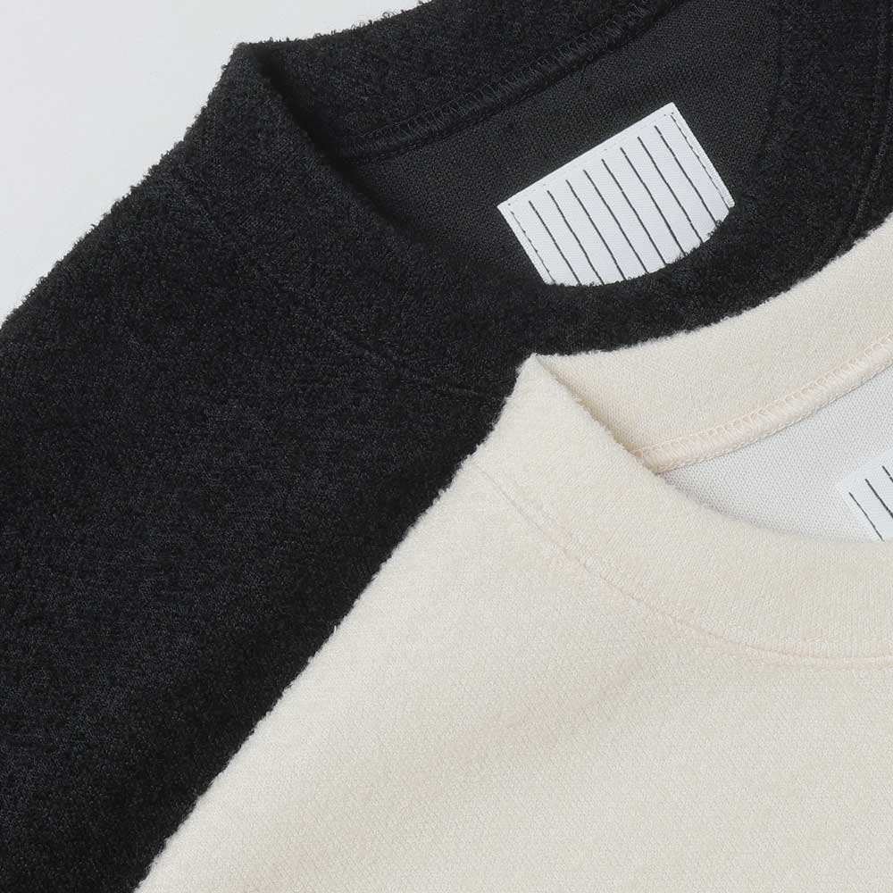 S.F.C (STRIPES FOR CREATIVE) SUPER BIG LS TEE (ROUND KNIT SEW)