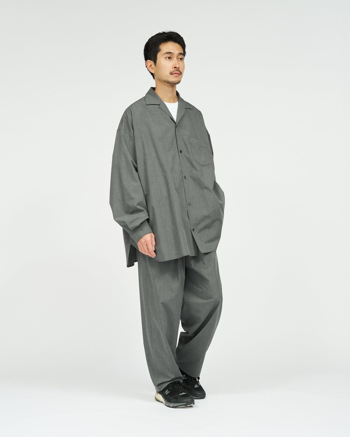 FreshService AIR POPLIN TWO TUCK EASY PANTS
