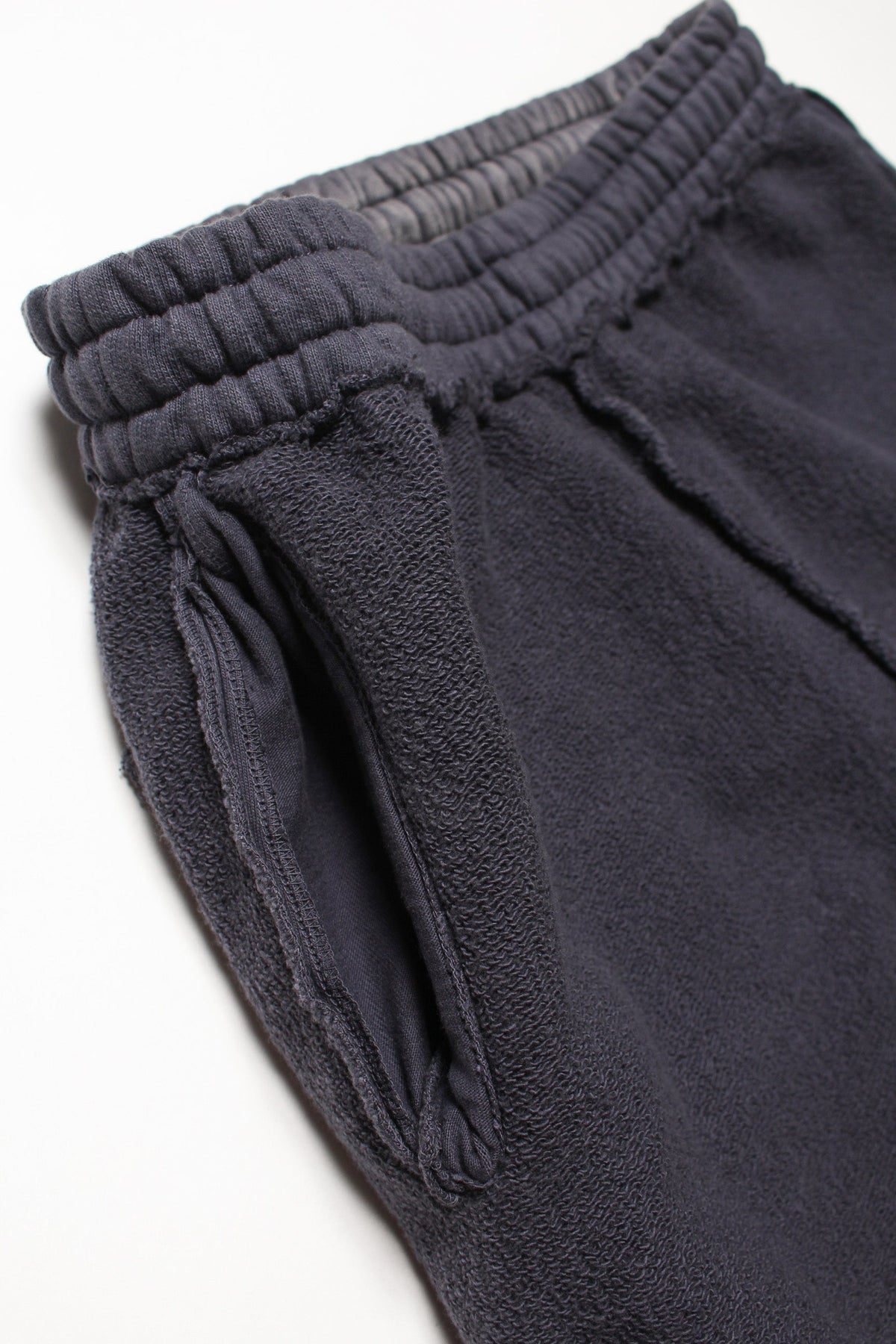 BOW WOW WEATHERED SWEAT PANTS - EGGPLANT