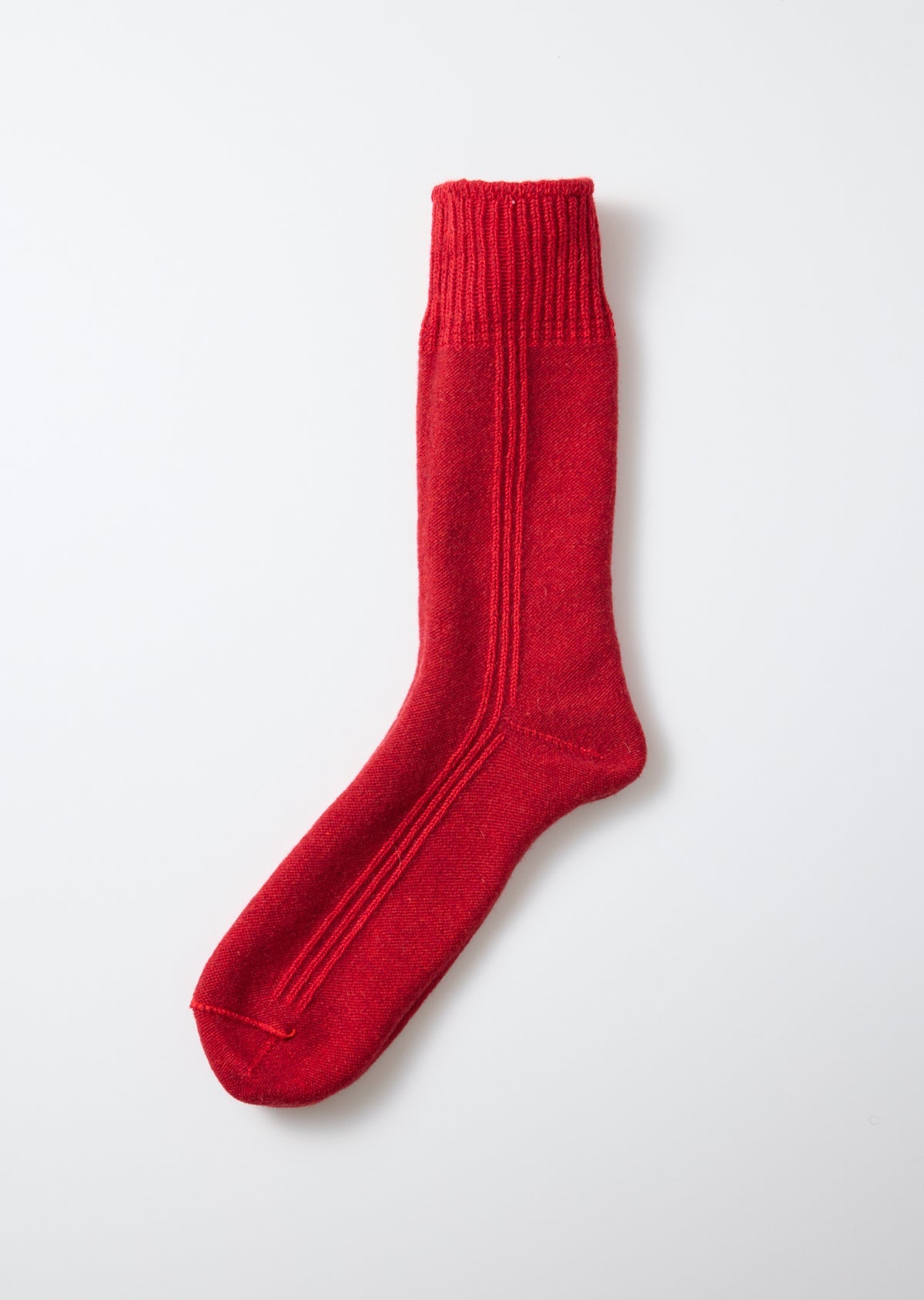 RoToTo VERTICAL LINE COTTON WOOL SOCKS