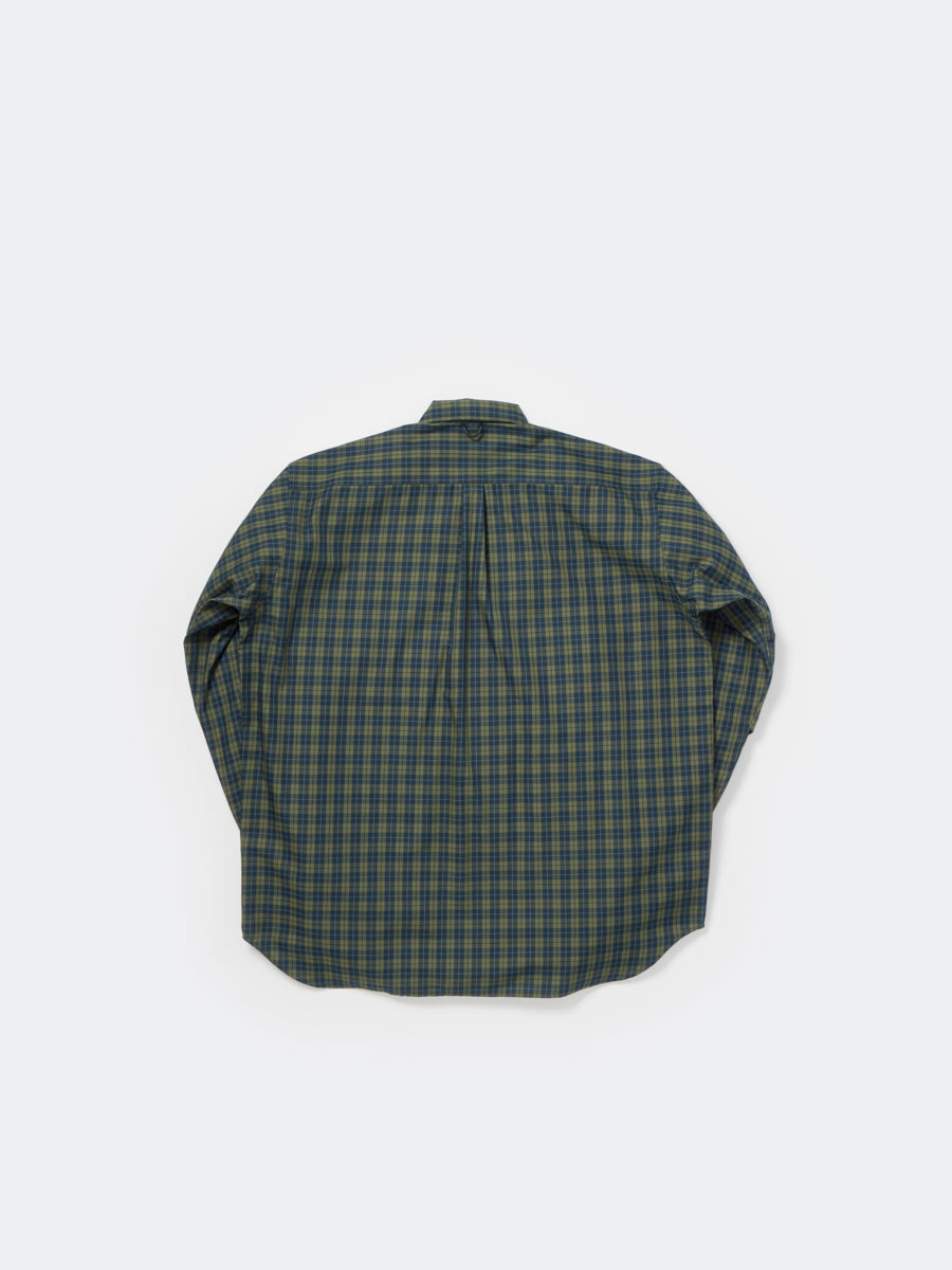 DAIWA PIER39 TECH BUTTON DOWN SHIRT L/S PLAIDS