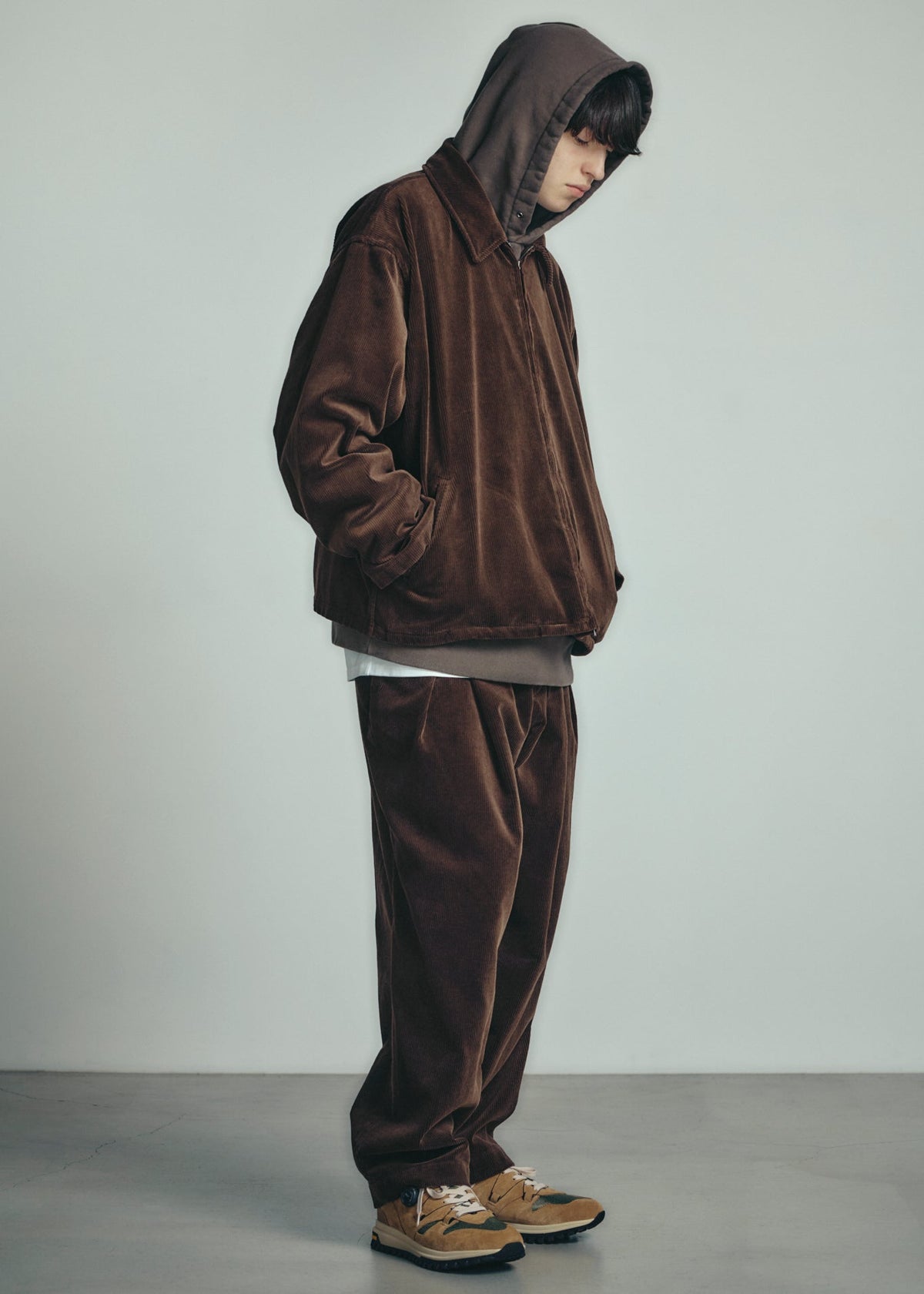 is-ness Corduroy Zip Jacket