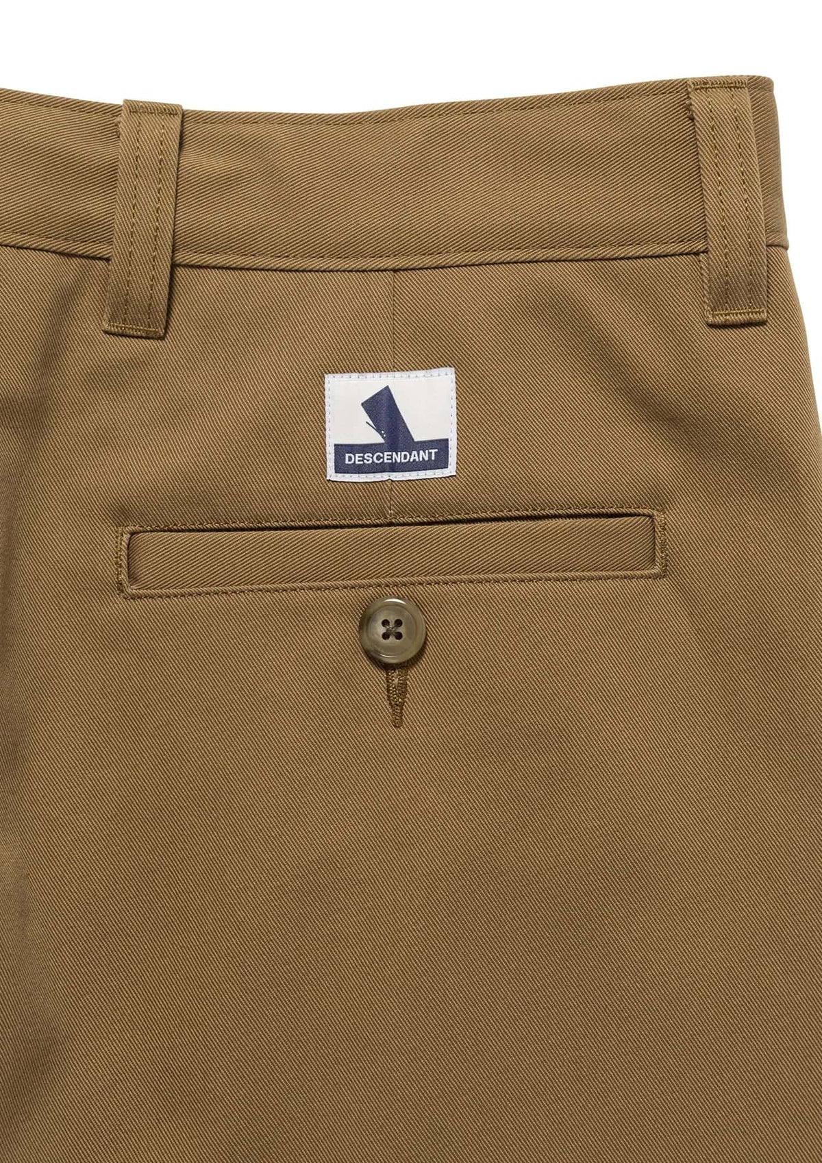 DESCENDANT DC-3 ORGANIC COTTON TWILL TROUSERS