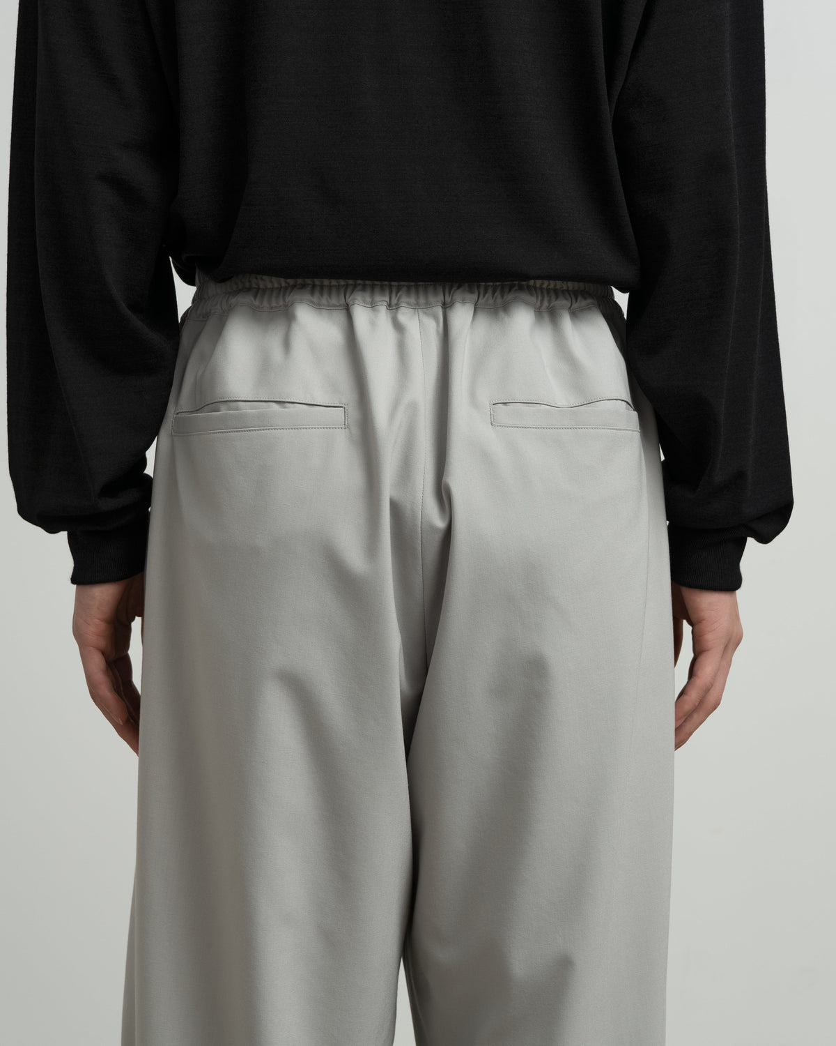 Graphpaper Extra Fine Wool Easy Wide Pants