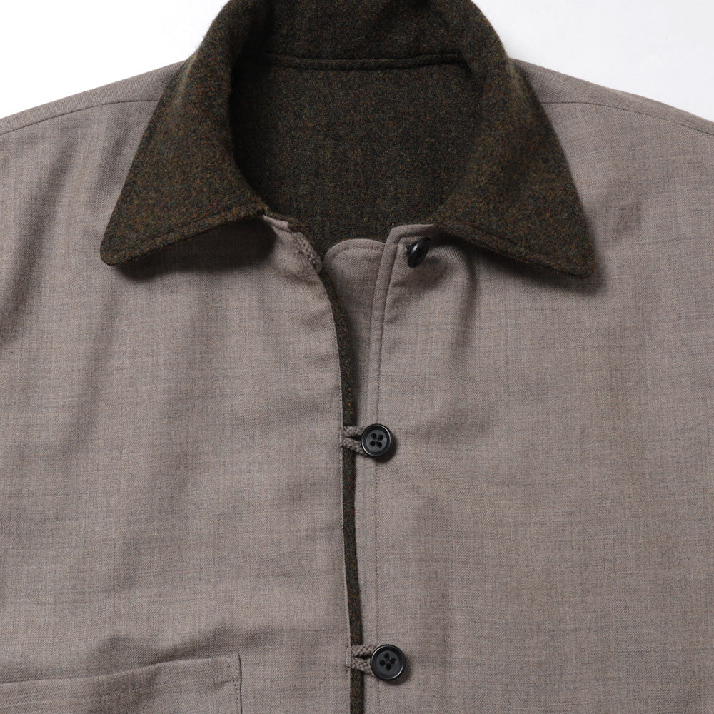 HERILL Herringbone Duffle Jacket