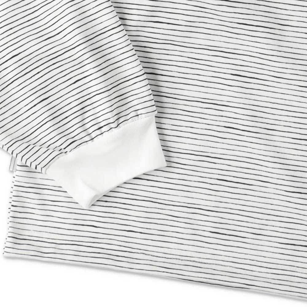 S.F.C (STRIPES FOR CREATIVE) SUPER BIG LS TEE (SIDE STRIPE TECH)