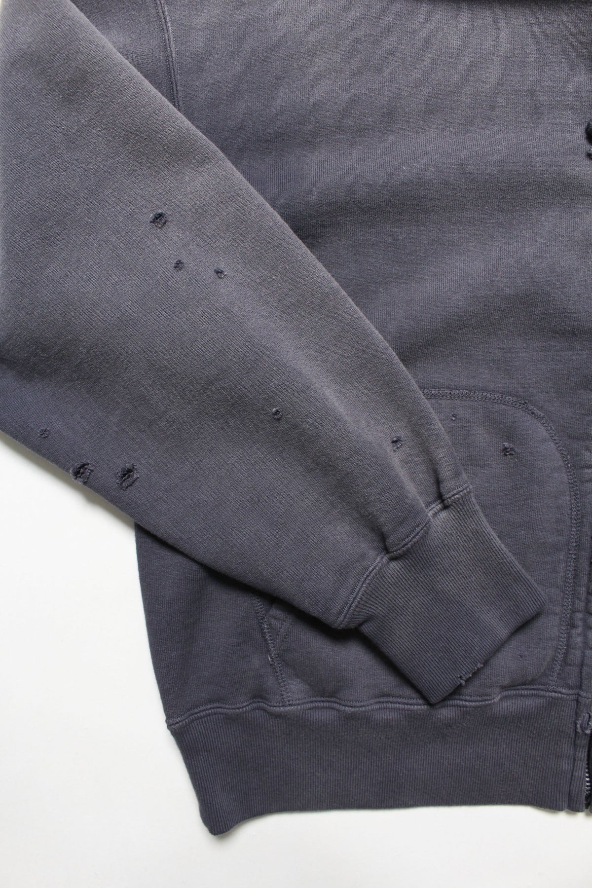 BOW WOW WEATHERED ZIP HOODIE