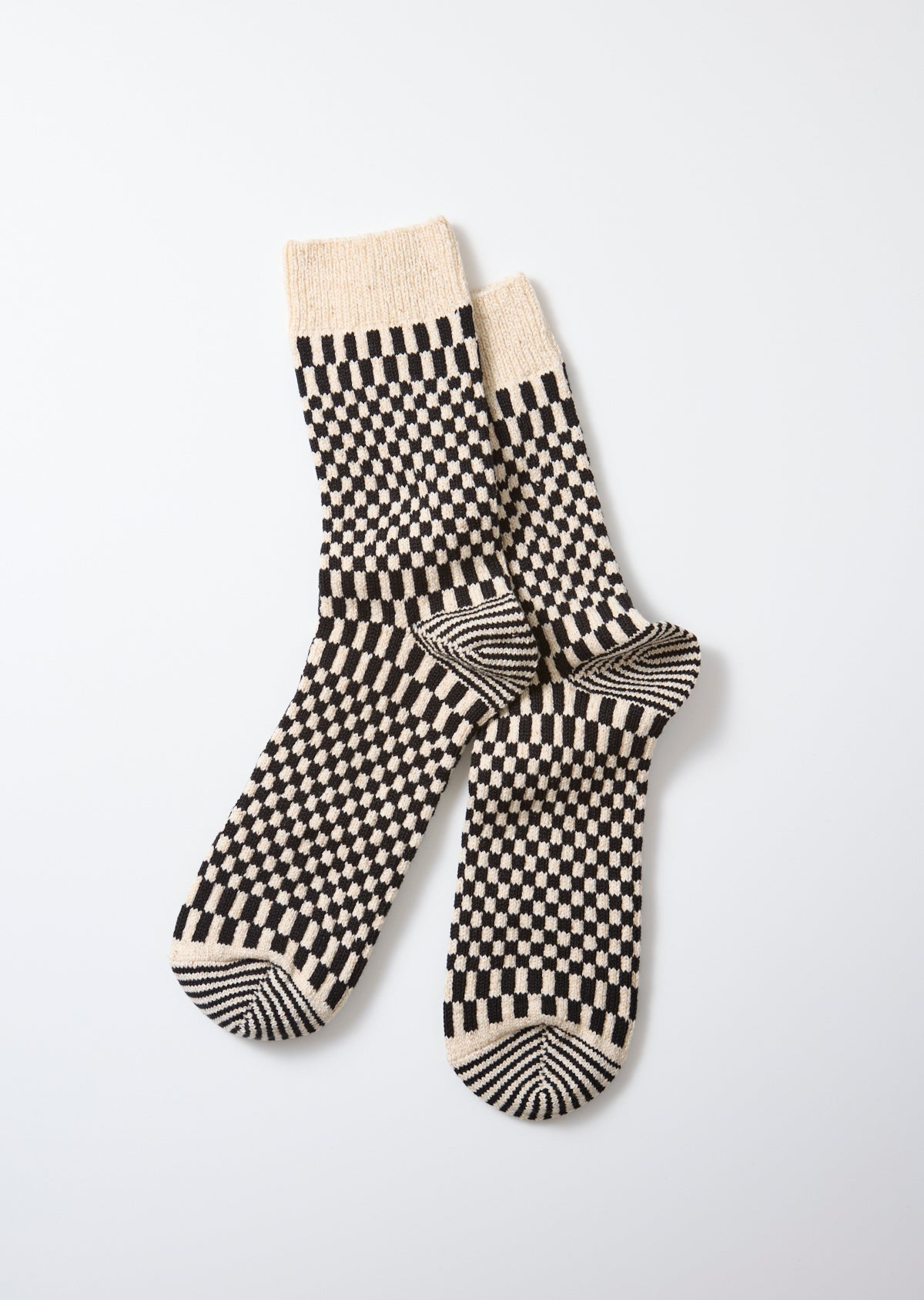 RoToTo CHECKERBOARD PATTERN SOCKS