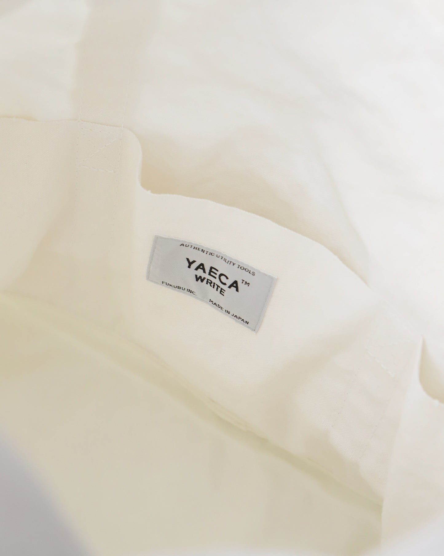 YAECA TOOL BAG LARGE - COTTON LINE