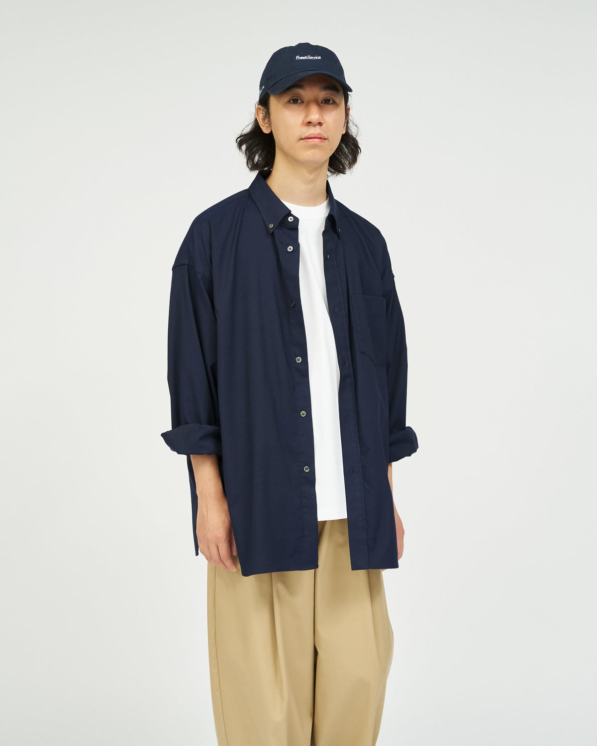 FreshService DRY OXFORD CORPORATE L/S B.D. SHIRT