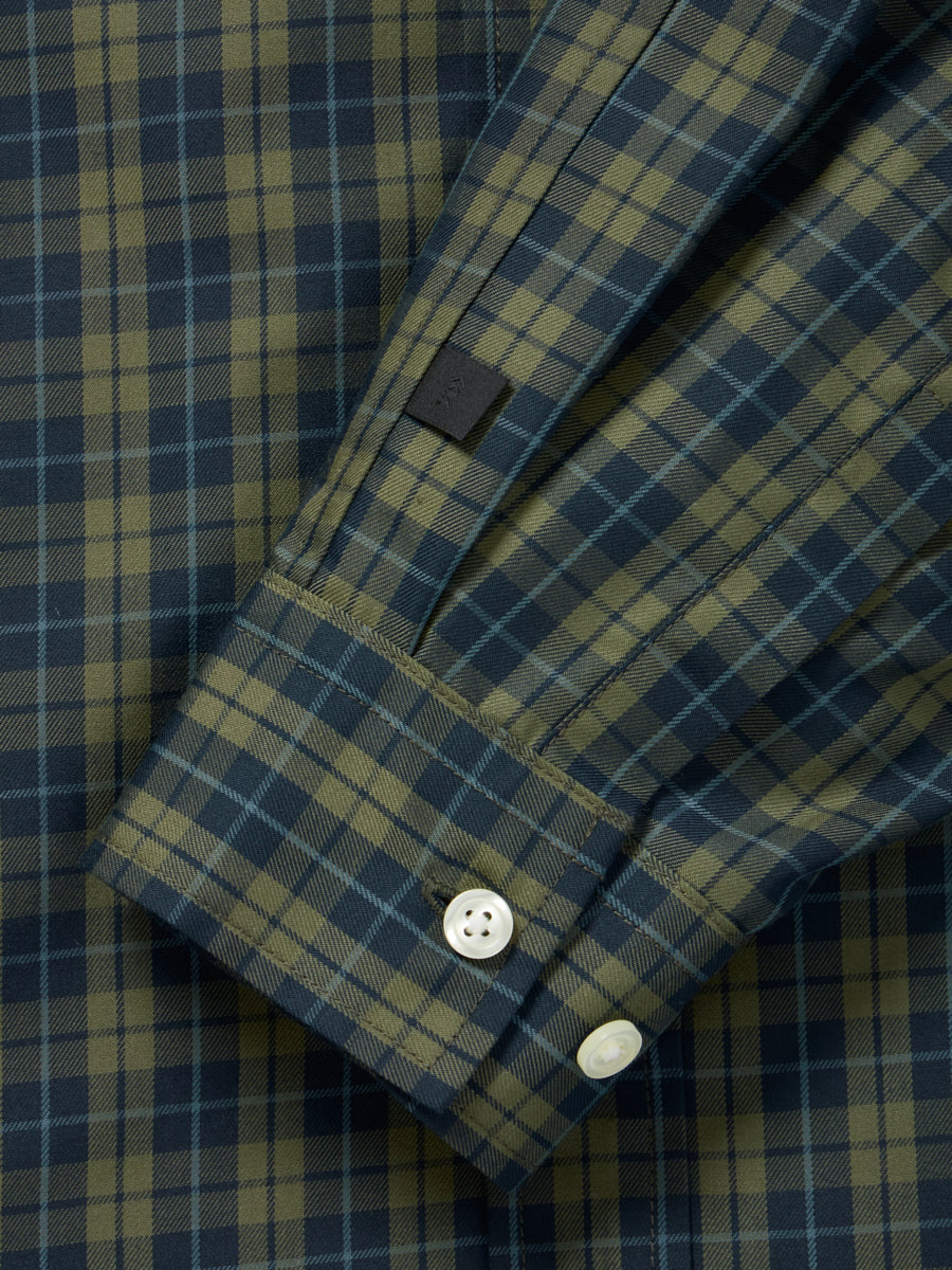 DAIWA PIER39 TECH BUTTON DOWN SHIRT L/S PLAIDS