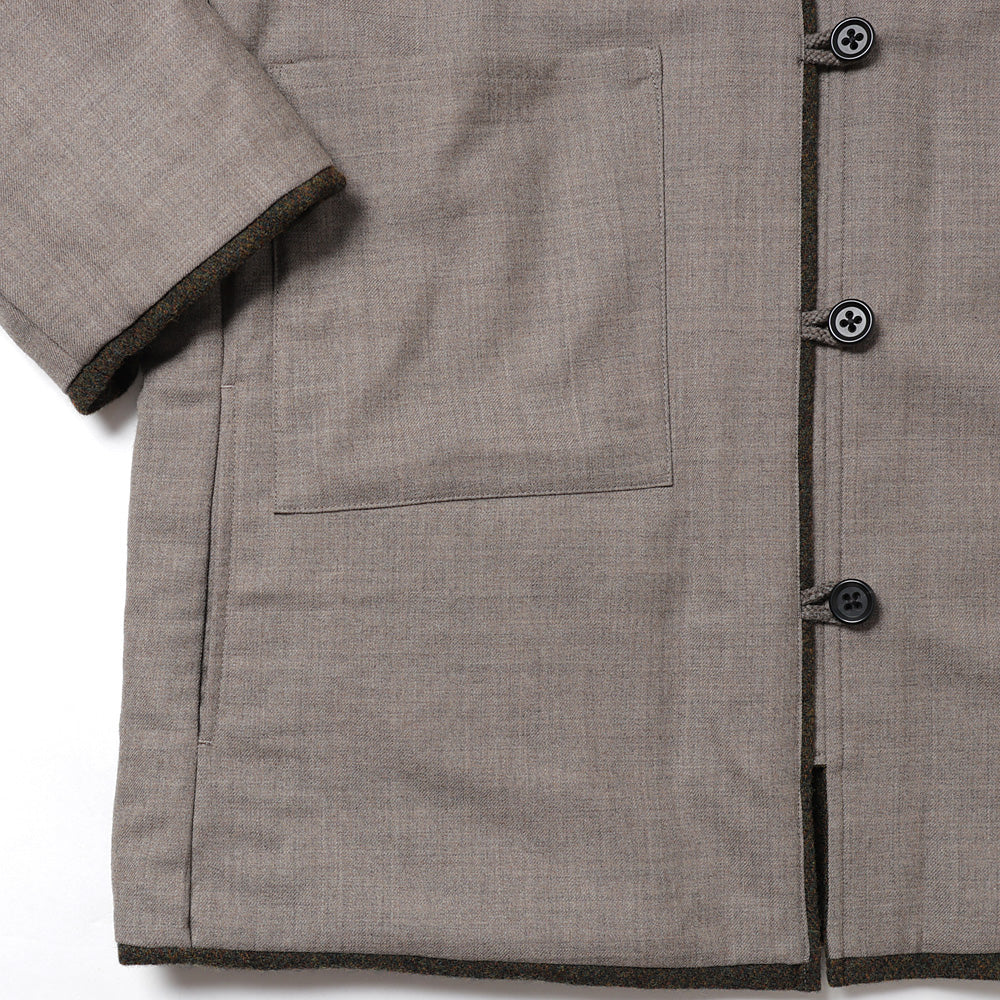 HERILL Herringbone Duffle Jacket
