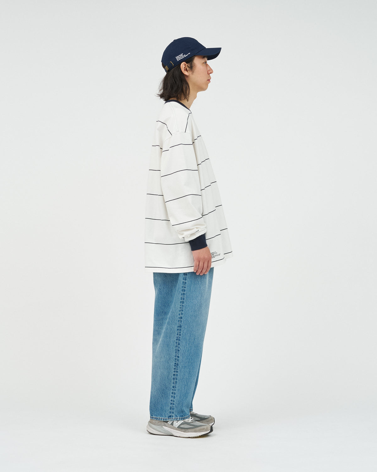 FreshService PIN BORDER L/S TEE