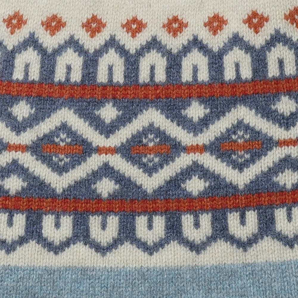 Unlikely Fair Isle "Snow Flake"