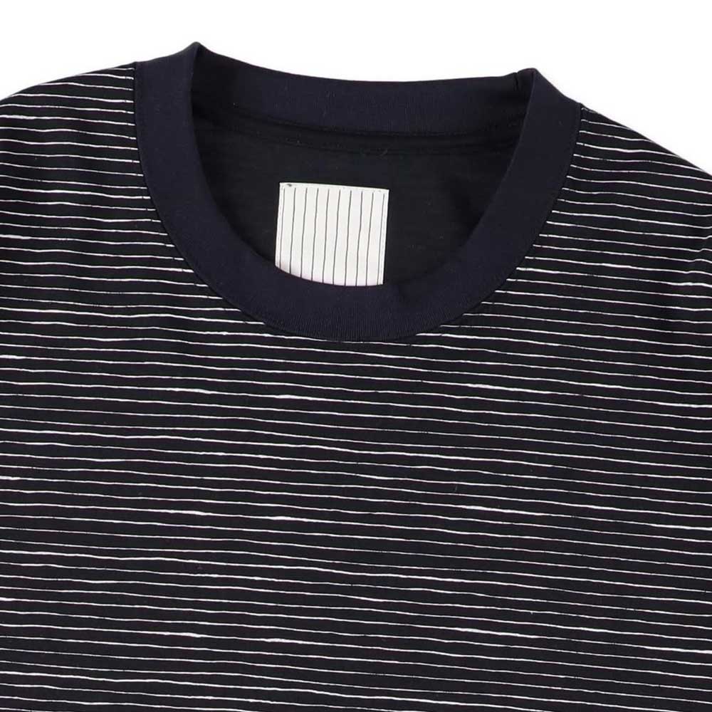 S.F.C (STRIPES FOR CREATIVE) SUPER BIG LS TEE (SIDE STRIPE TECH)