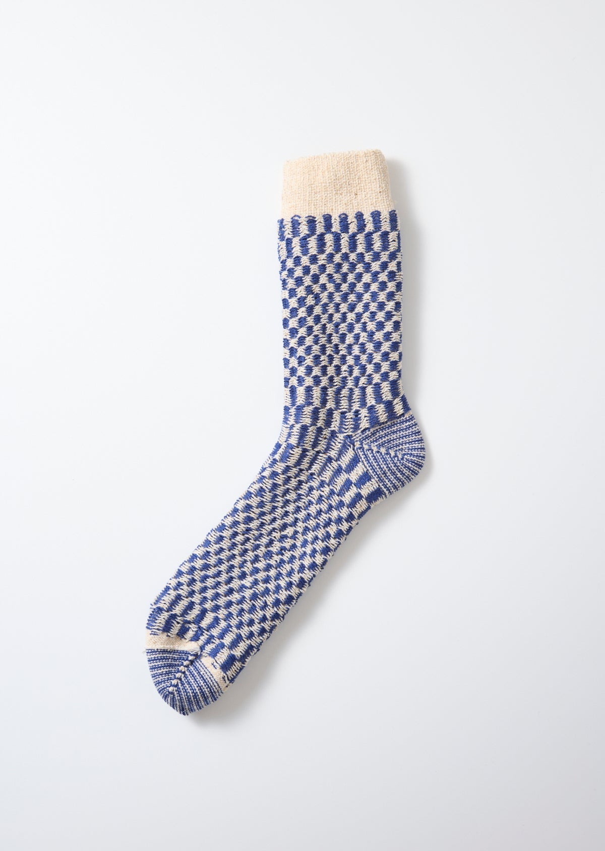 RoToTo CHECKERBOARD PATTERN SOCKS