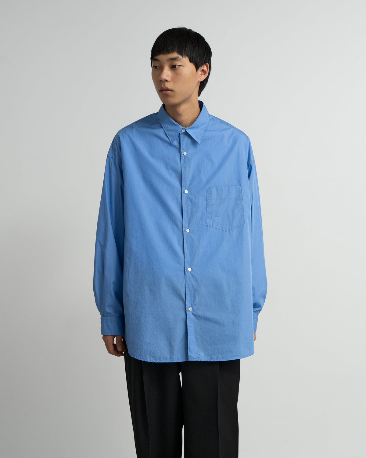 Graphpaper Broad L/S Oversized Regular Collar Shirt