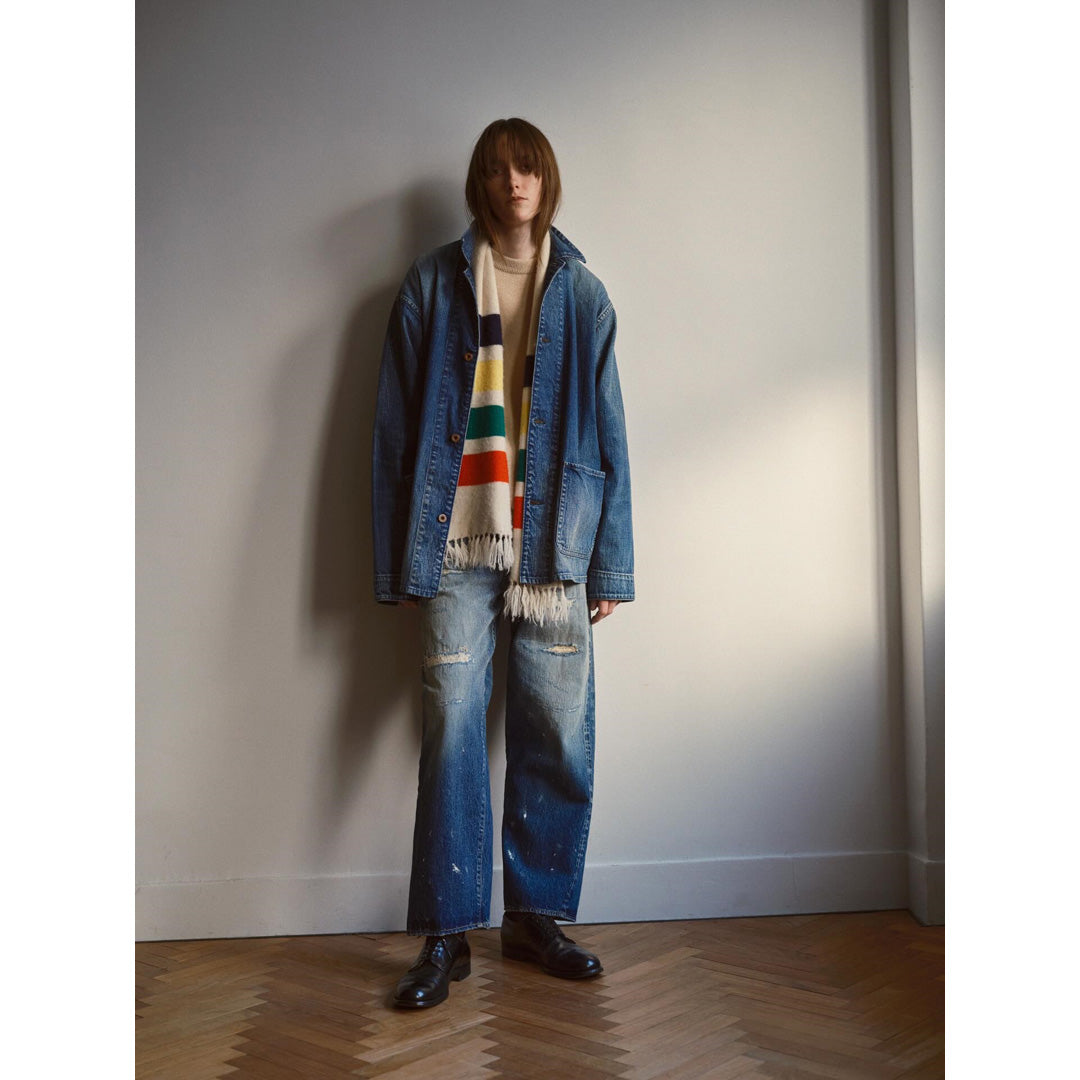 HERILL NAVY Denim Chore Jacket