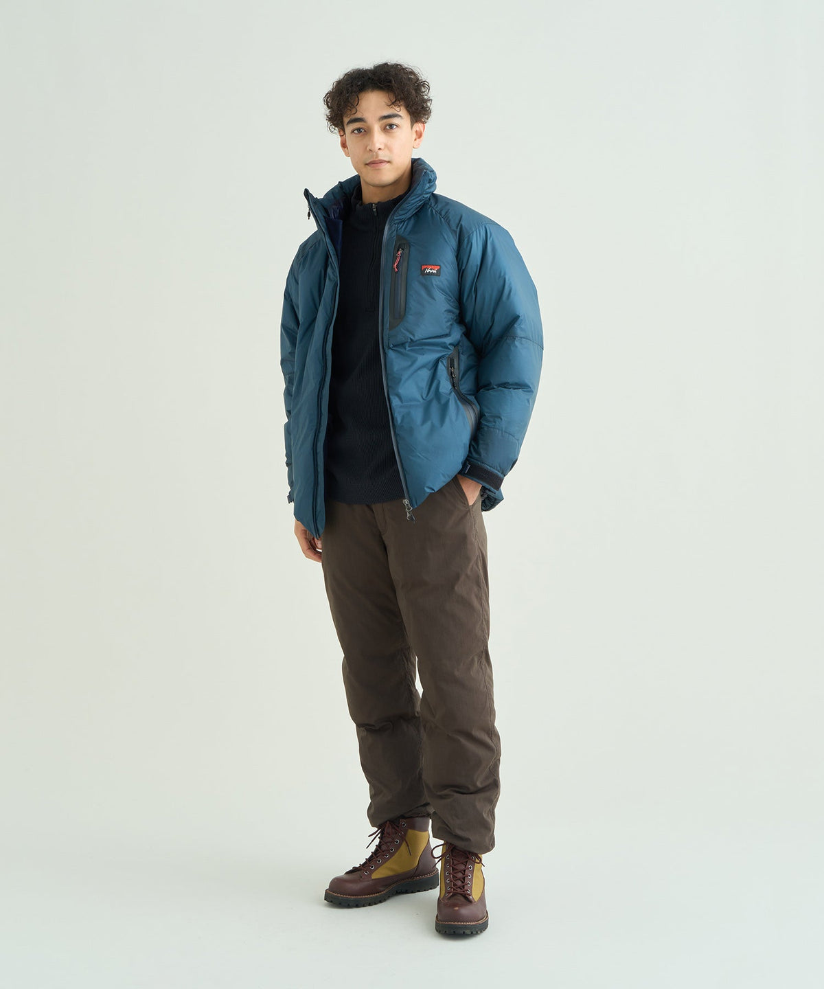 NANGA AURORA TEX LIGHT STAND COLLAR DOWN JACKET MIKAMI