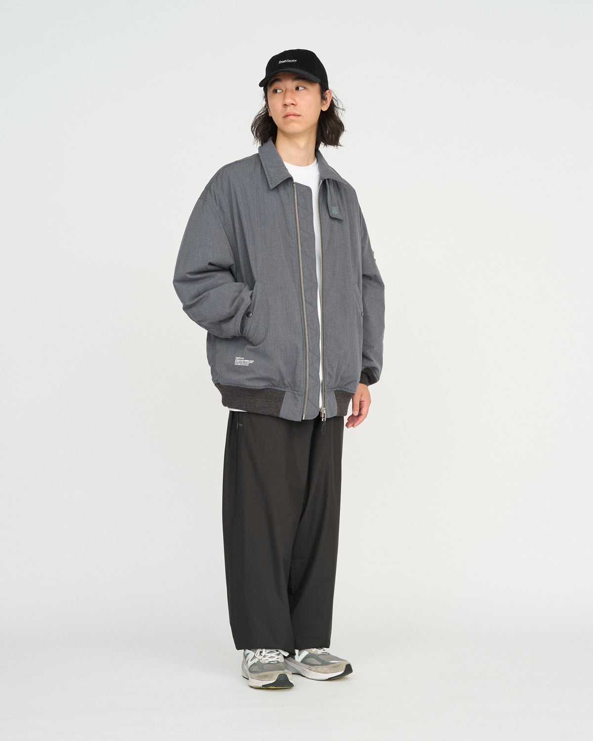 FreshService TACTICAL WOOL BOMBER JACKET