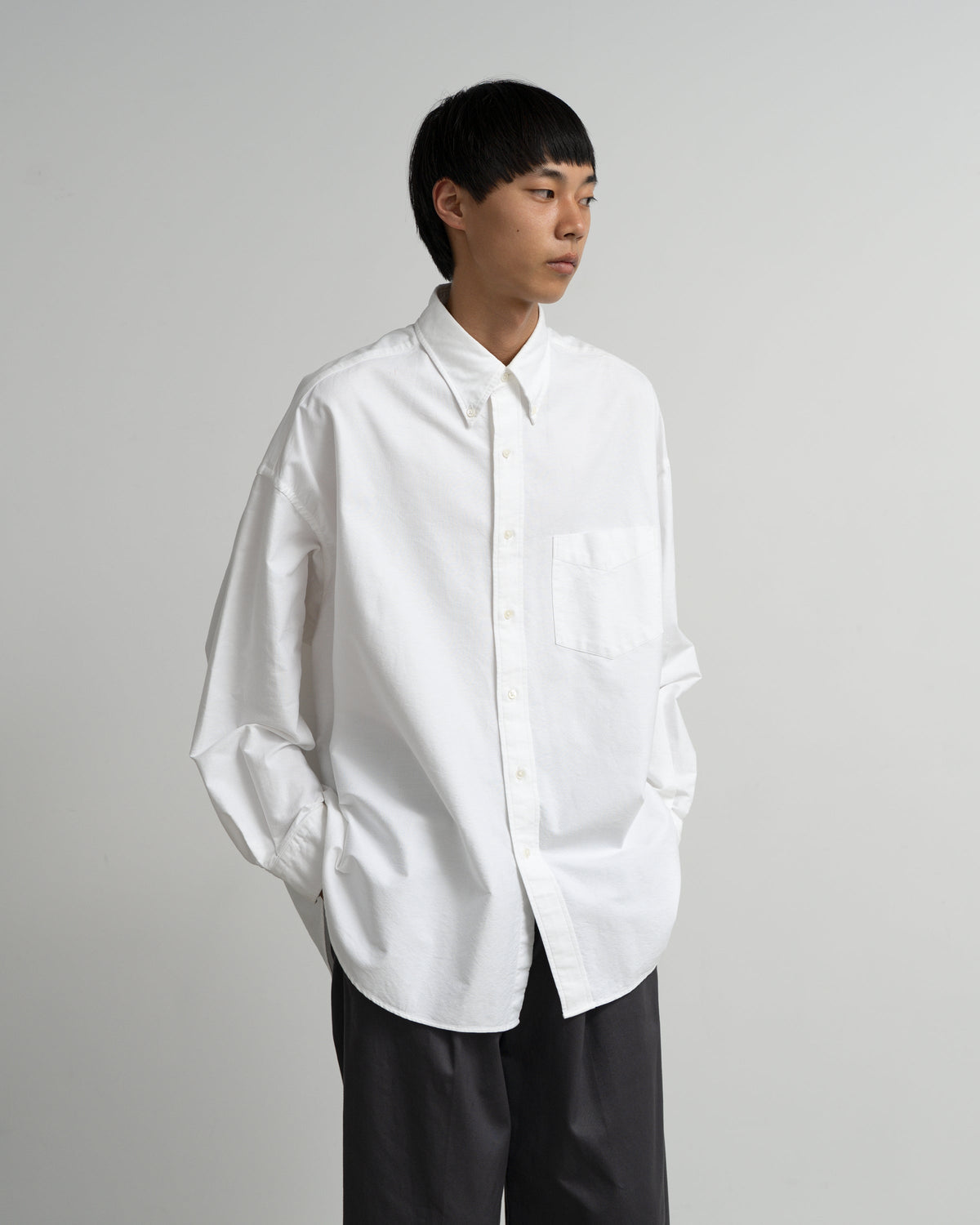 Graphpaper Oxford L/S Oversized B.D Shirts