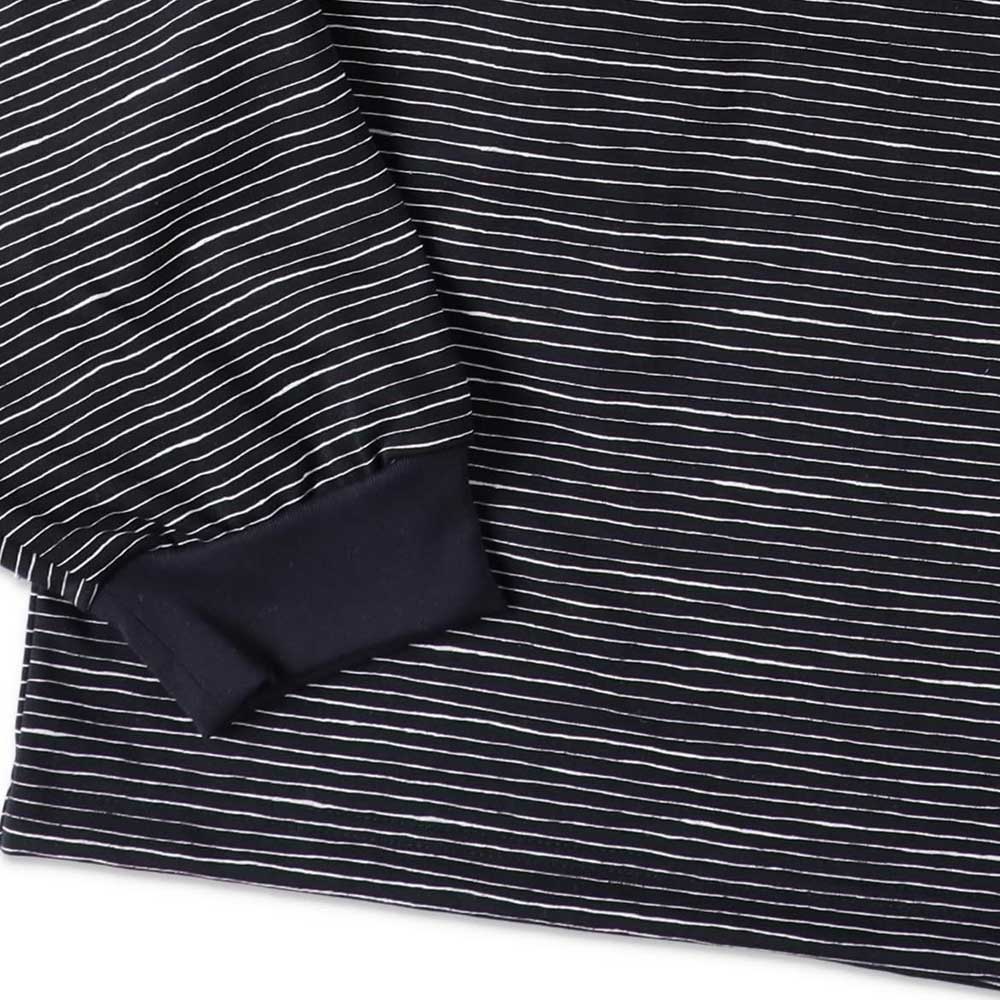 S.F.C (STRIPES FOR CREATIVE) SUPER BIG LS TEE (SIDE STRIPE TECH)
