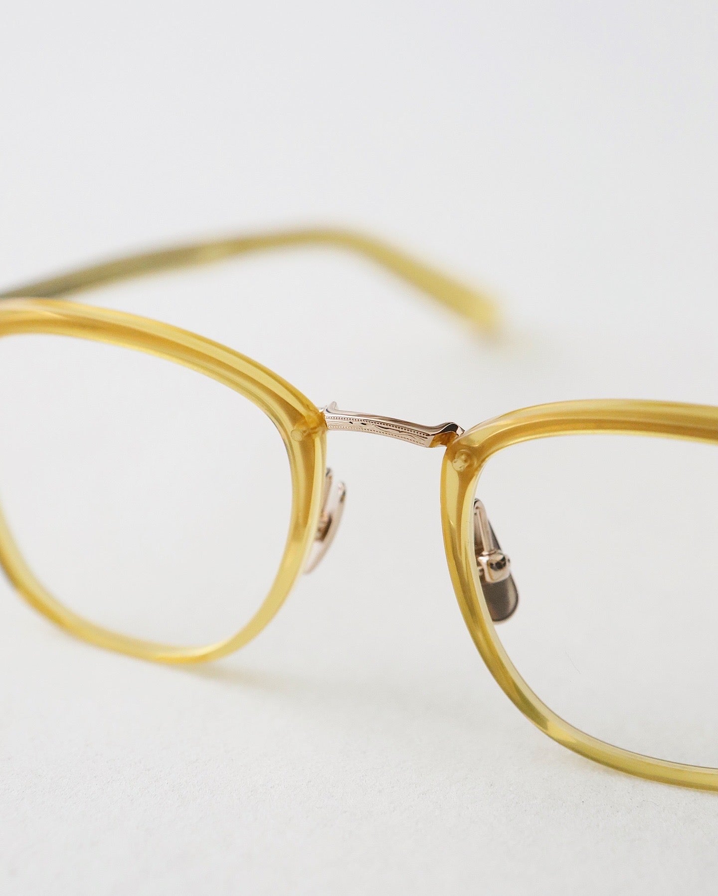 YELLOWS PLUS SUNGLASS JASTIN - Vintage Clear