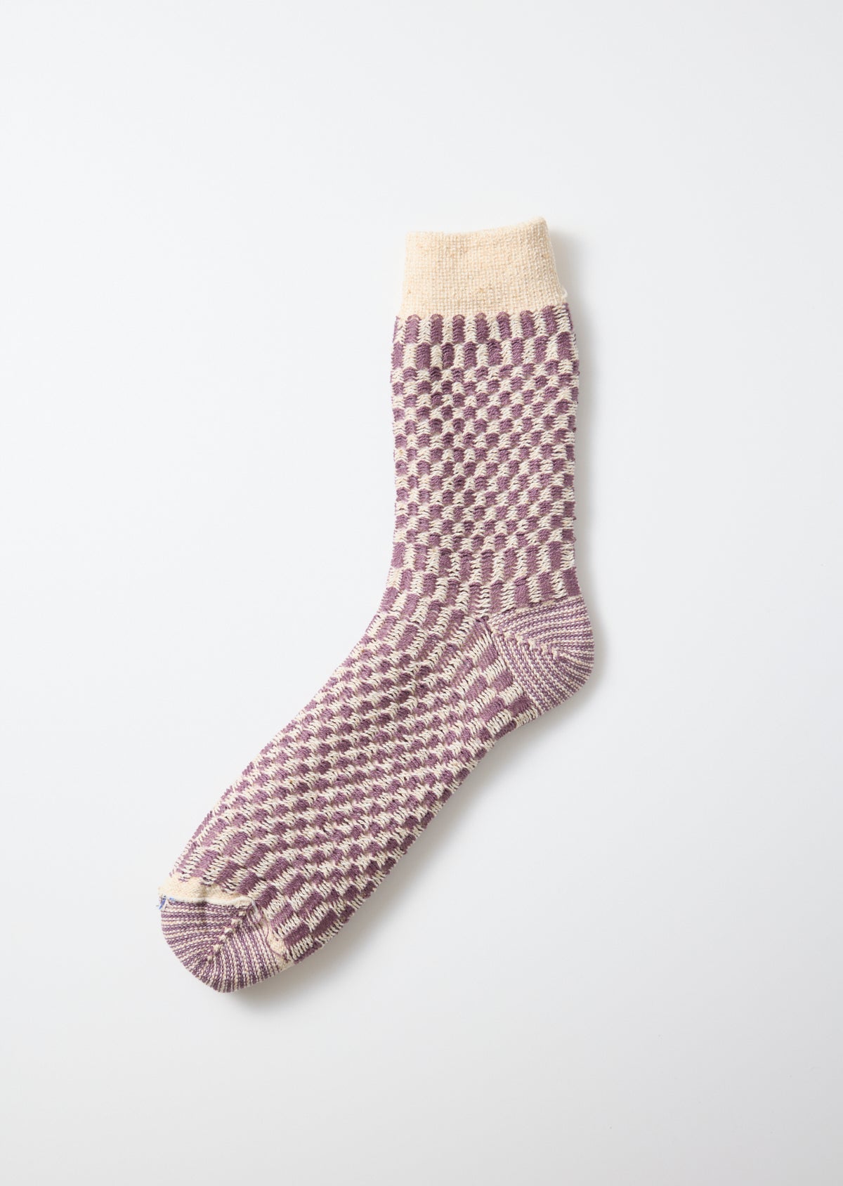 RoToTo CHECKERBOARD PATTERN SOCKS