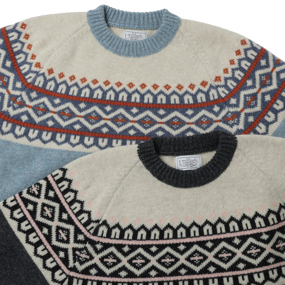 Unlikely Fair Isle "Snow Flake"