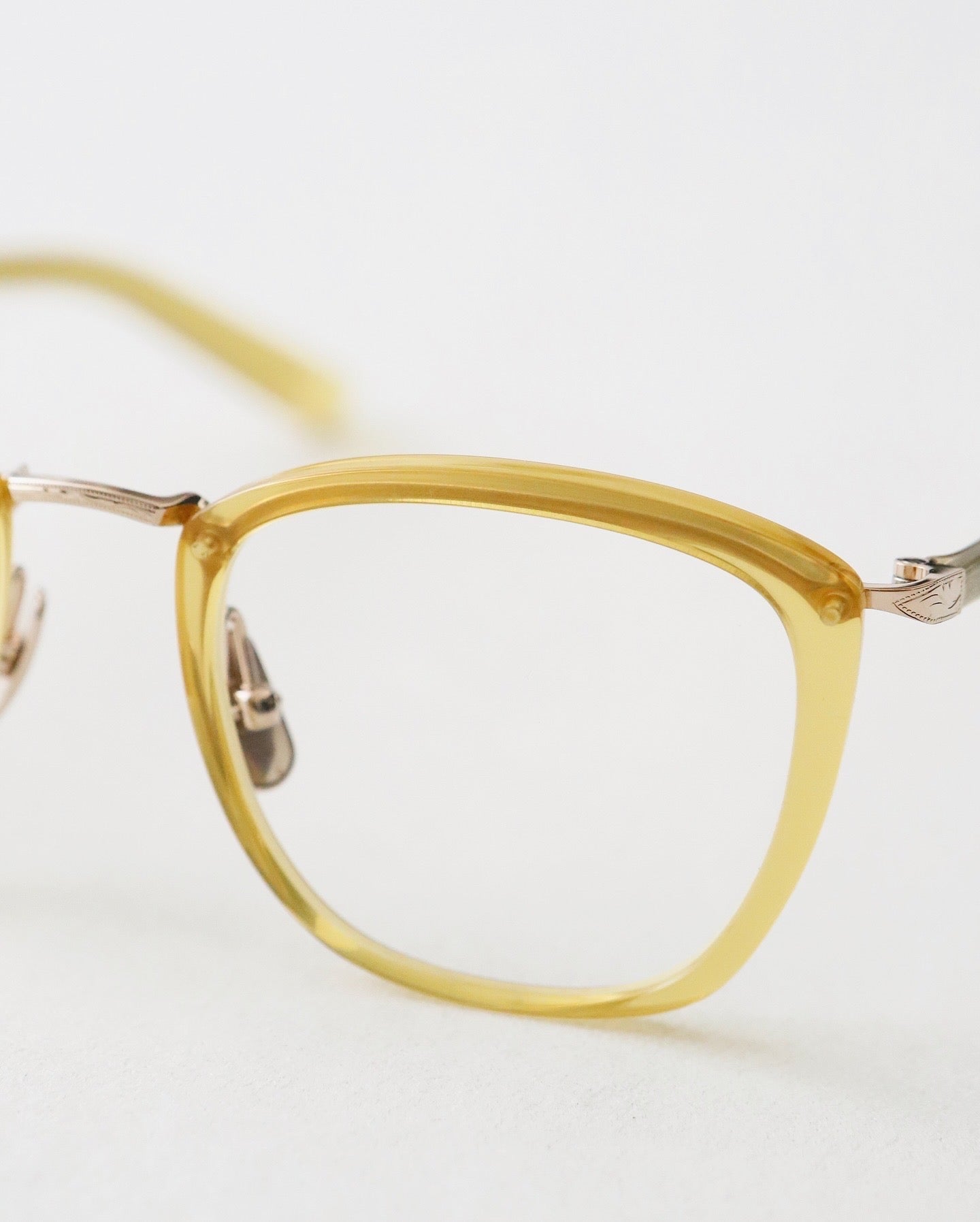 YELLOWS PLUS SUNGLASS JASTIN - Vintage Clear
