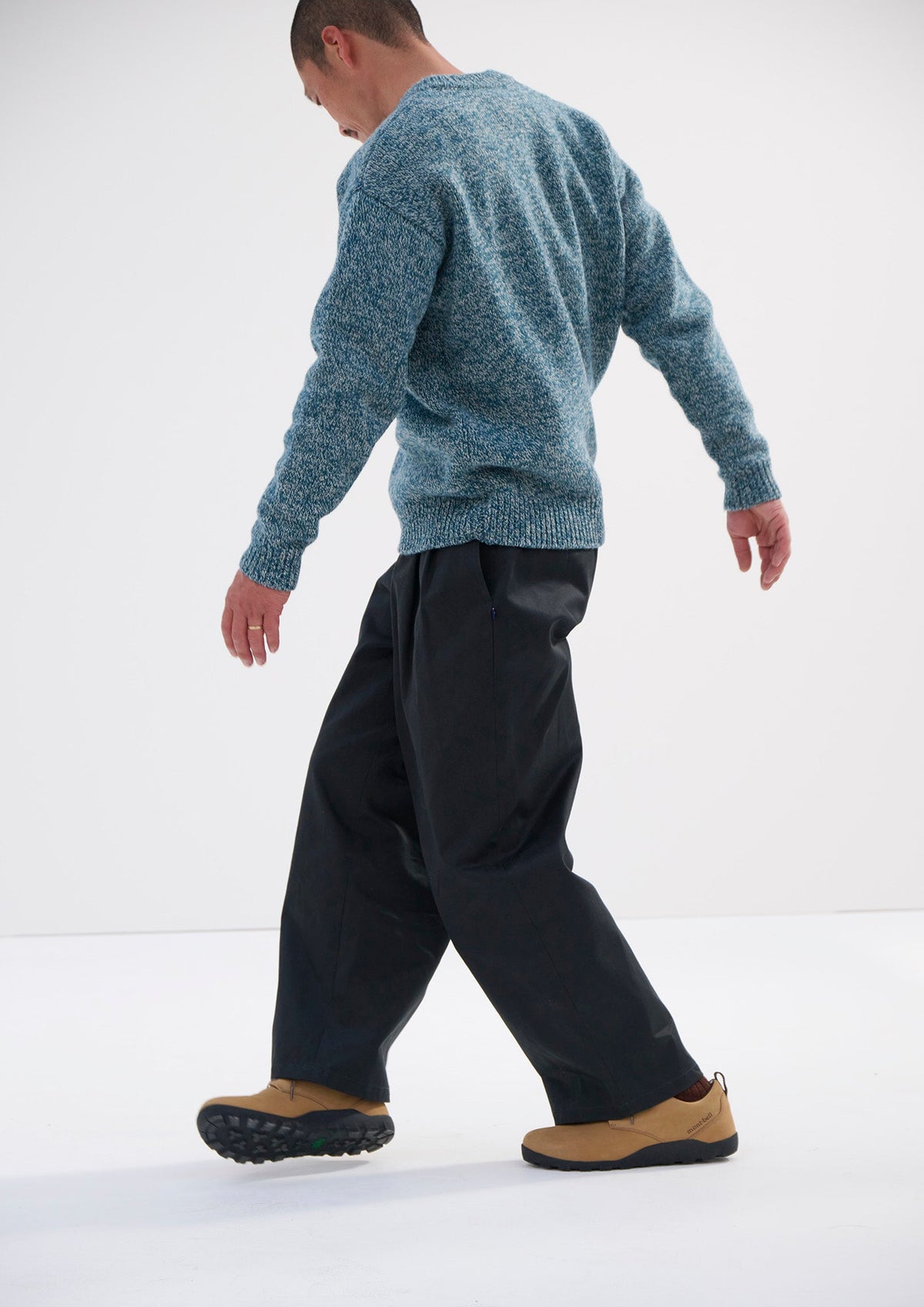 DESCENDANT DC-3 ORGANIC COTTON TWILL TROUSERS