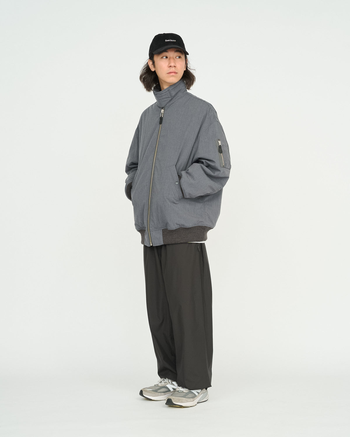 FreshService TACTICAL WOOL BOMBER JACKET
