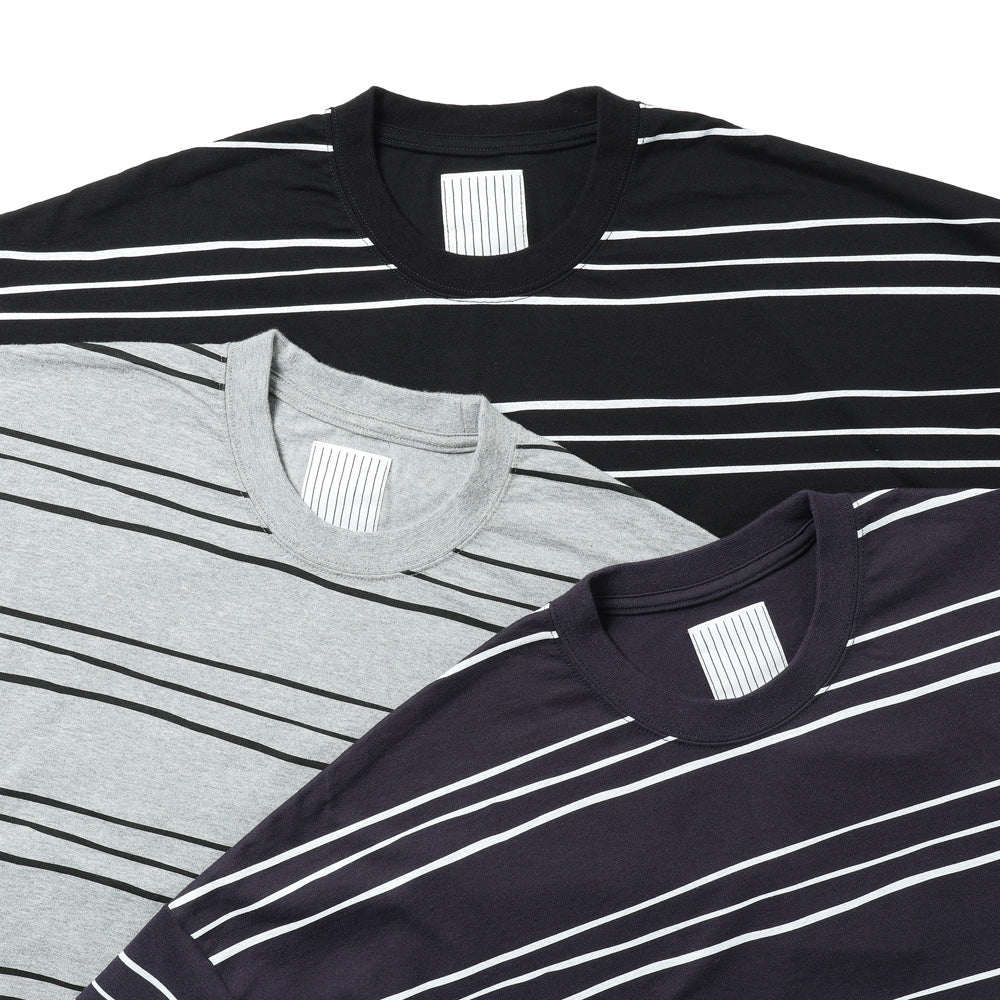 S.F.C (STRIPES FOR CREATIVE) SUPER BIG LS TEE (MULTI STRIPE)